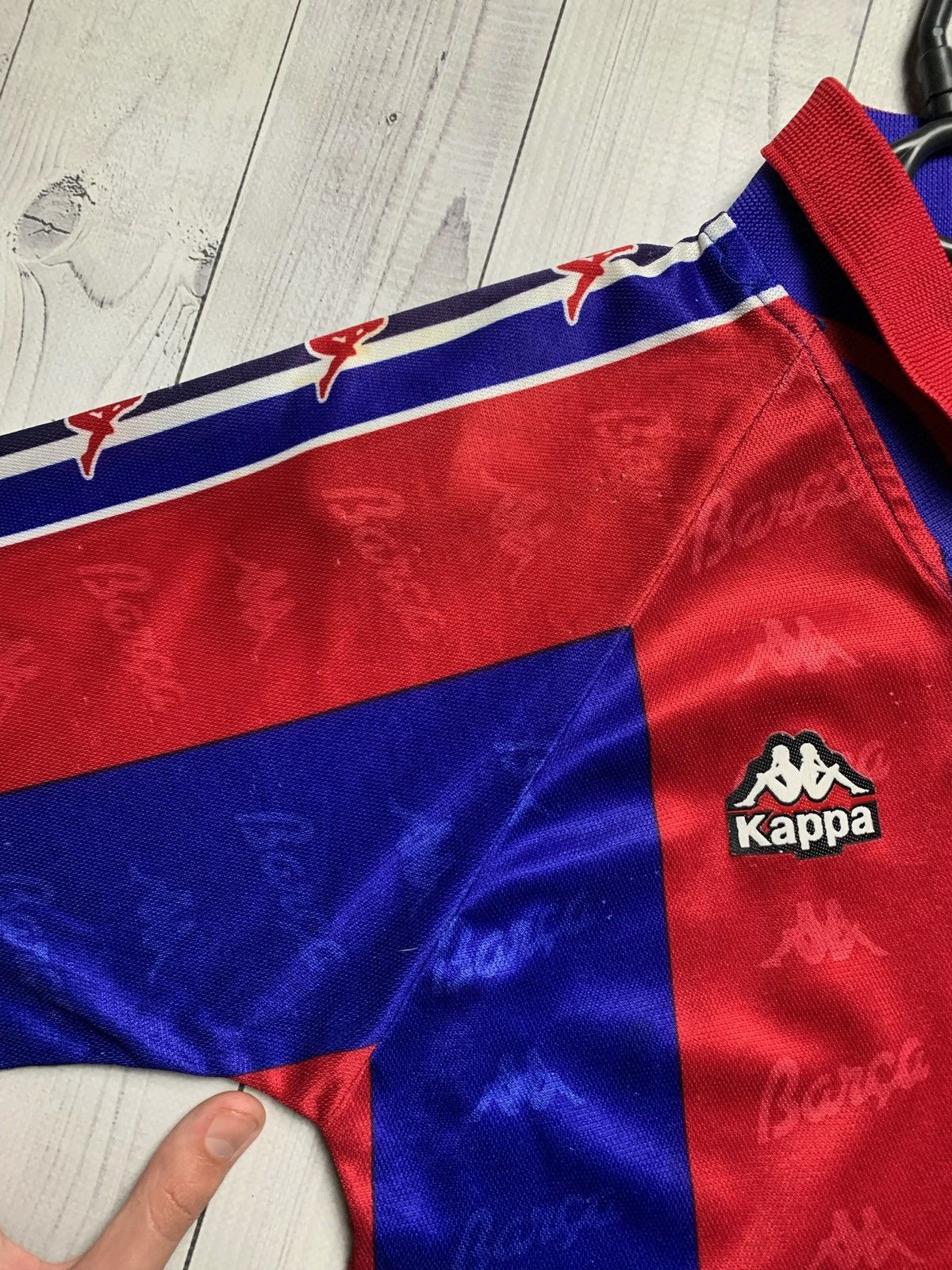 Kappa Vintage Kappa Barcelona soccer jersey + shorts rare XXS Size US XXS / EU 40 - 10 Thumbnail
