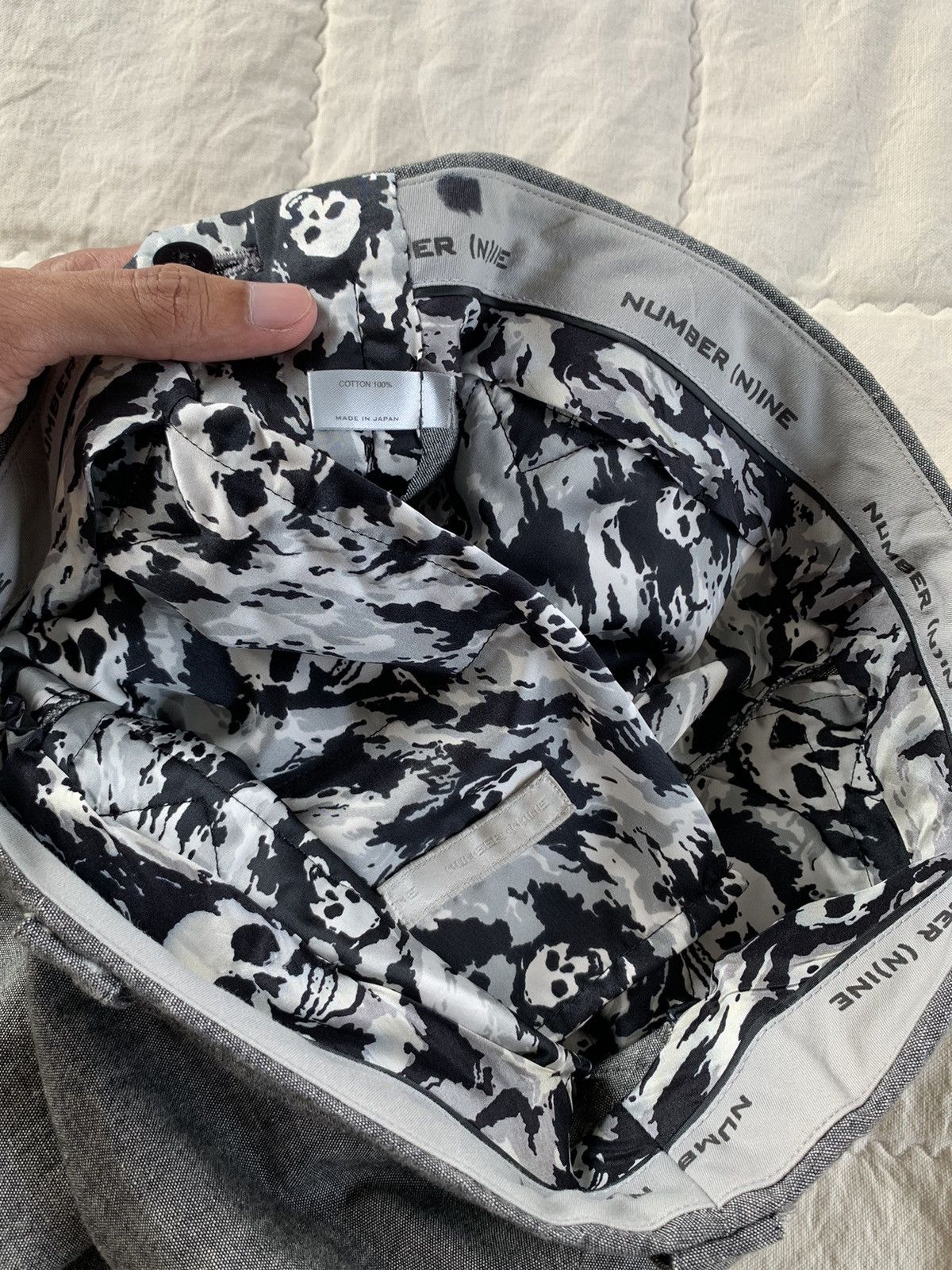 Number (N)ine SS01 "Time Migration" Trouser Size US 30 / EU 46 - 15 Thumbnail