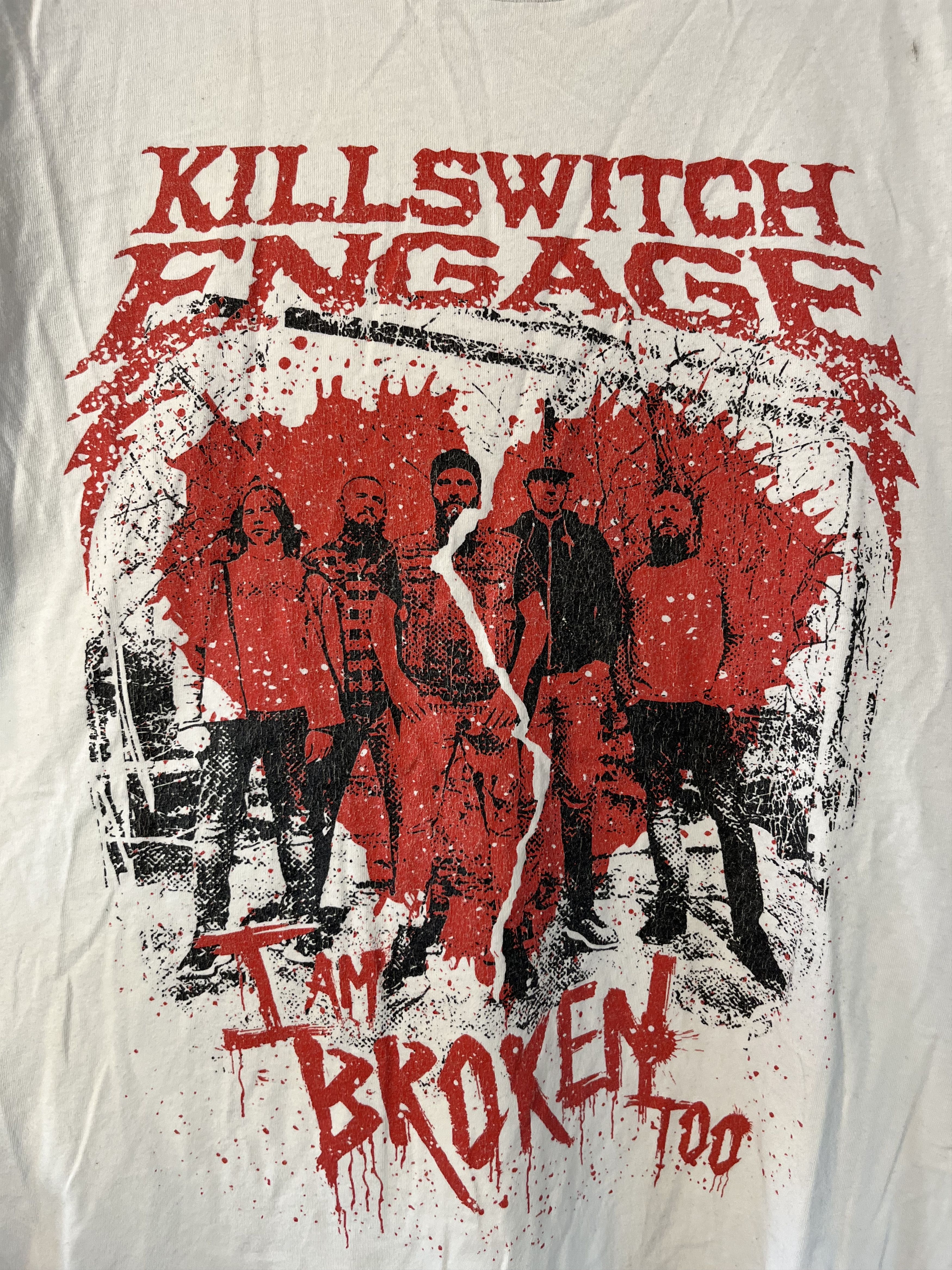 Band Tees × Vintage Killswitch Engage I Am Broken Too Metalcore Band Size US L / EU 52-54 / 3 - 2 Thumbnail