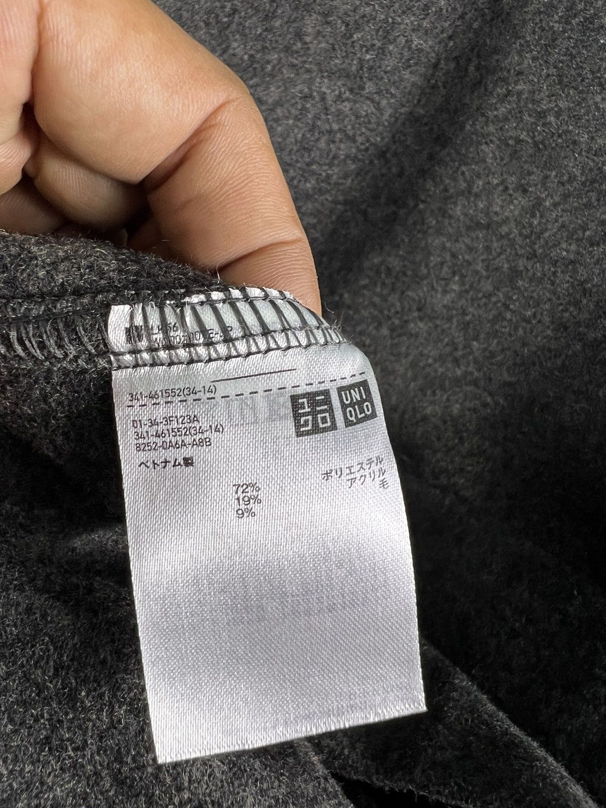 Christophe Lemaire × Japanese Brand × Uniqlo 🔥 UNIQLO U CHRISTOPHE LEMAIRE WOOL WORKSHIRT - XL Size US L / EU 52-54 / 3 - 6 Thumbnail