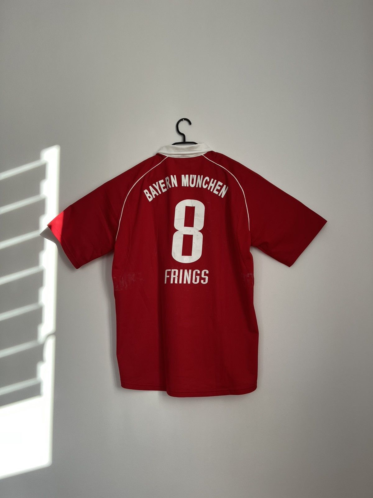 Adidas Vintage Adidas Demichelis Bayern Munich Frings Soccer Jersey Size US XL / EU 56 / 4 - 1 Thumbnail