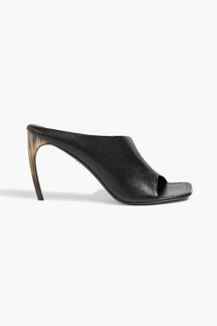 Salvatore Ferragamo o1y0426 Mules in Black Size US 7.5 / IT 37.5 - 1 Thumbnail