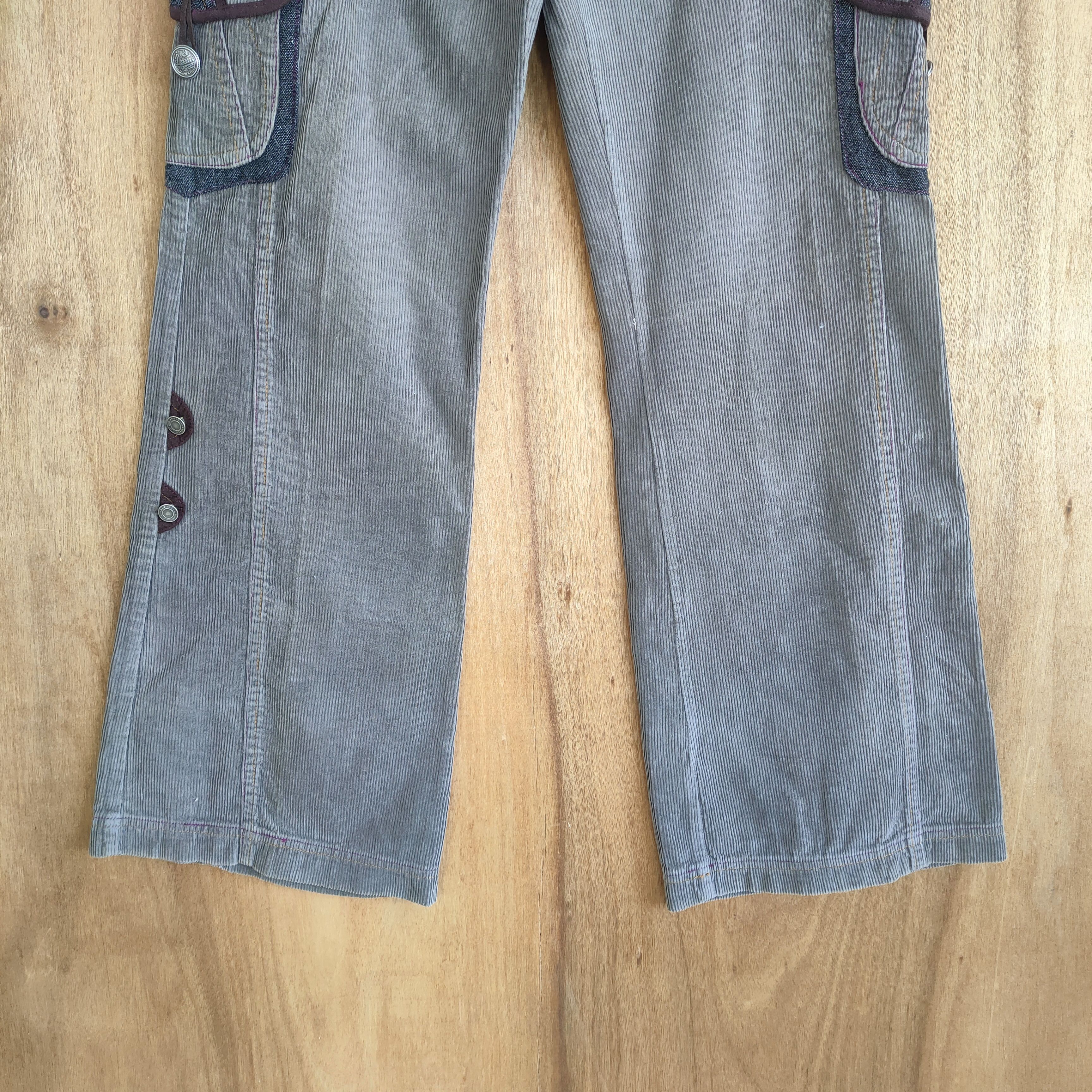 Japanese Brand JAPANESE VINTAGE FLARED CARGO PANTS Size US 32 / EU 48 - 3 Thumbnail
