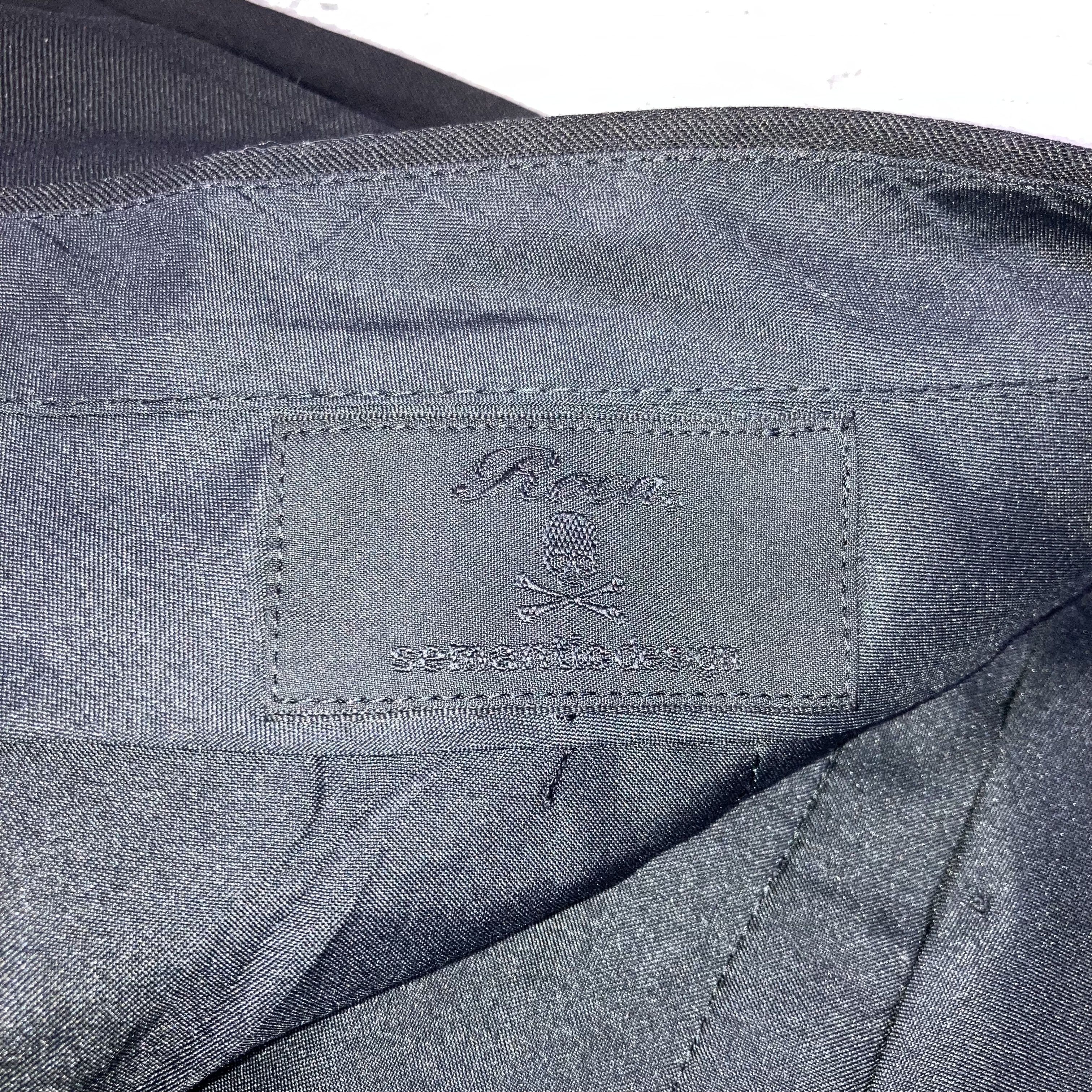 Mastermind Japan × Roen Roen x semantic design 6 pocket all-black trousers Size US 34 / EU 50 - 5 Thumbnail