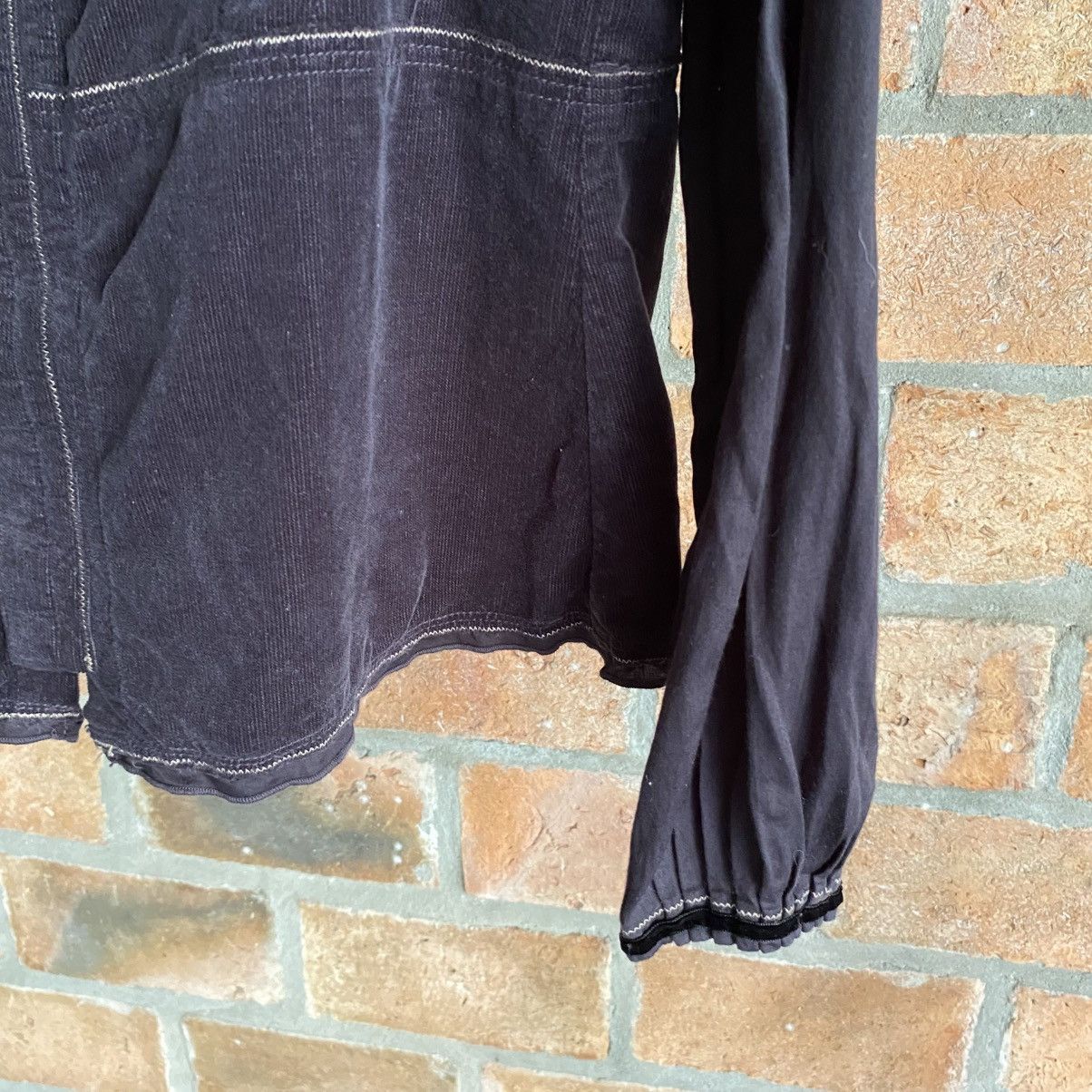 Marithe + Francois Girbaud MARITHÉ + FRANÇOIS GIRBAUD Vintage Black Tie-Neck Blouse Size M / US 6-8 / IT 42-44 - 3 Thumbnail