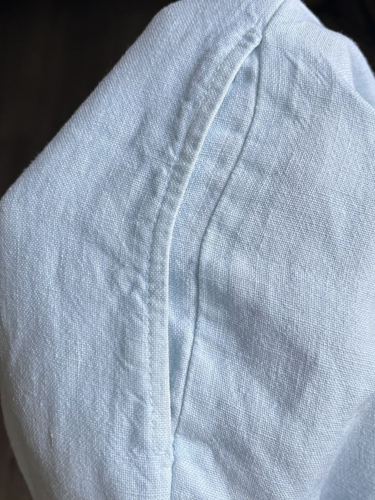 OSKA OSKA Balloon Washed Linen Turquoise Trousers Size 34" / US 12 / IT 48 - 10 Thumbnail