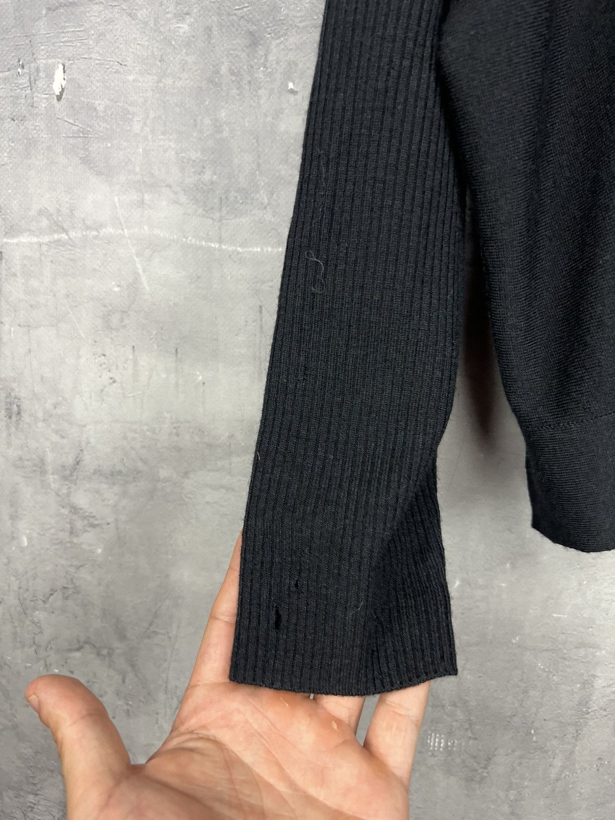 Rundholz RUNDHOLZ BLACK LATKE Women’s Oversized wool sweater size S Size S / US 4 / IT 40 - 6 Thumbnail