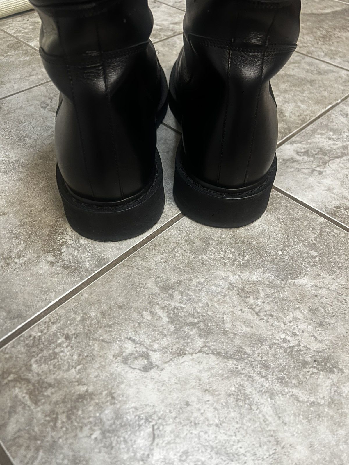 Rick Owens Rick Owens AW22 “Strobe” Basket Creeper Boots Size US 11.5 / EU 44-45 - 5 Thumbnail