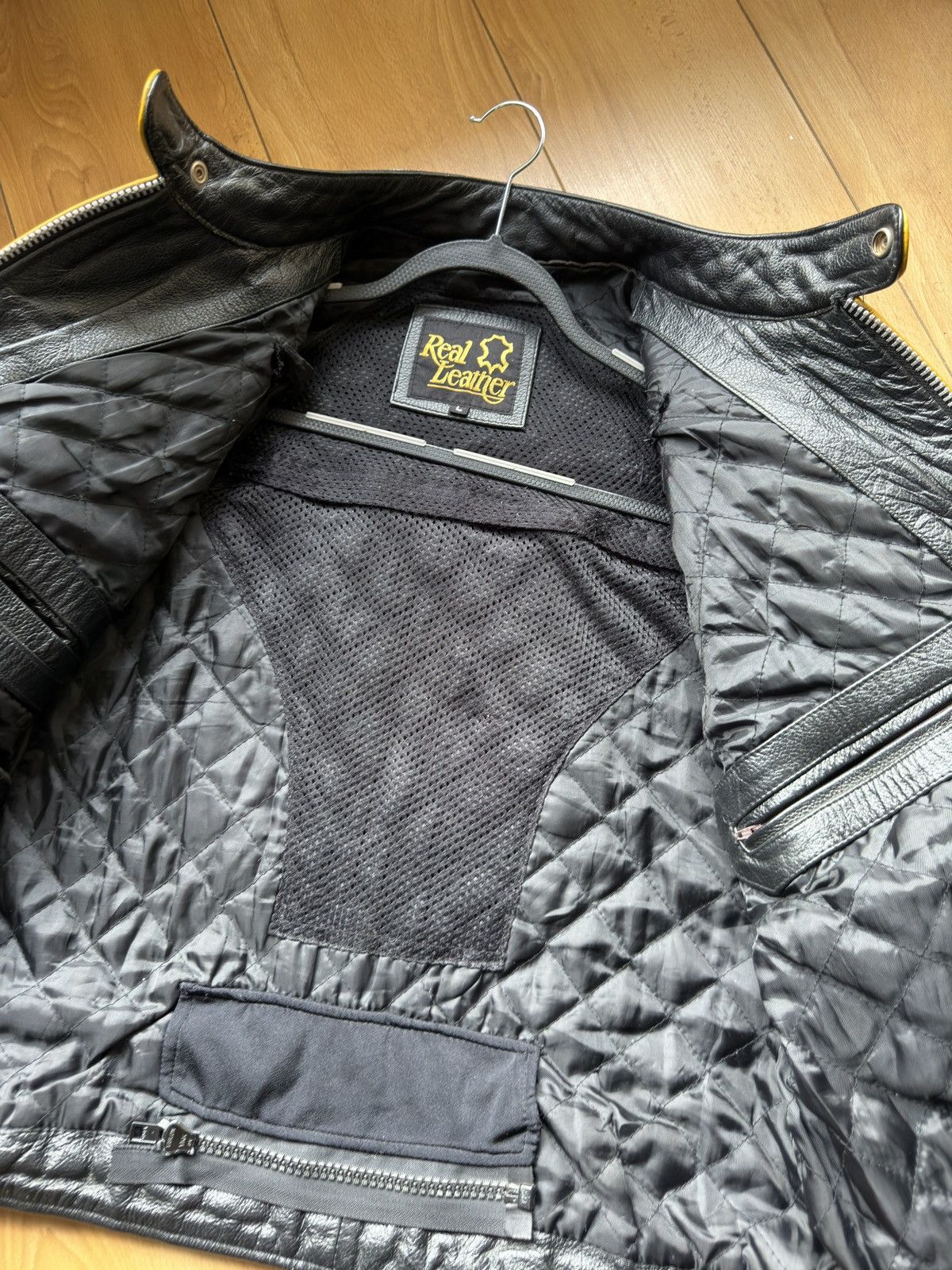 Leather Real leather jacket racing arrow lucky strike arai michelin Size US L / EU 52-54 / 3 - 18 Thumbnail