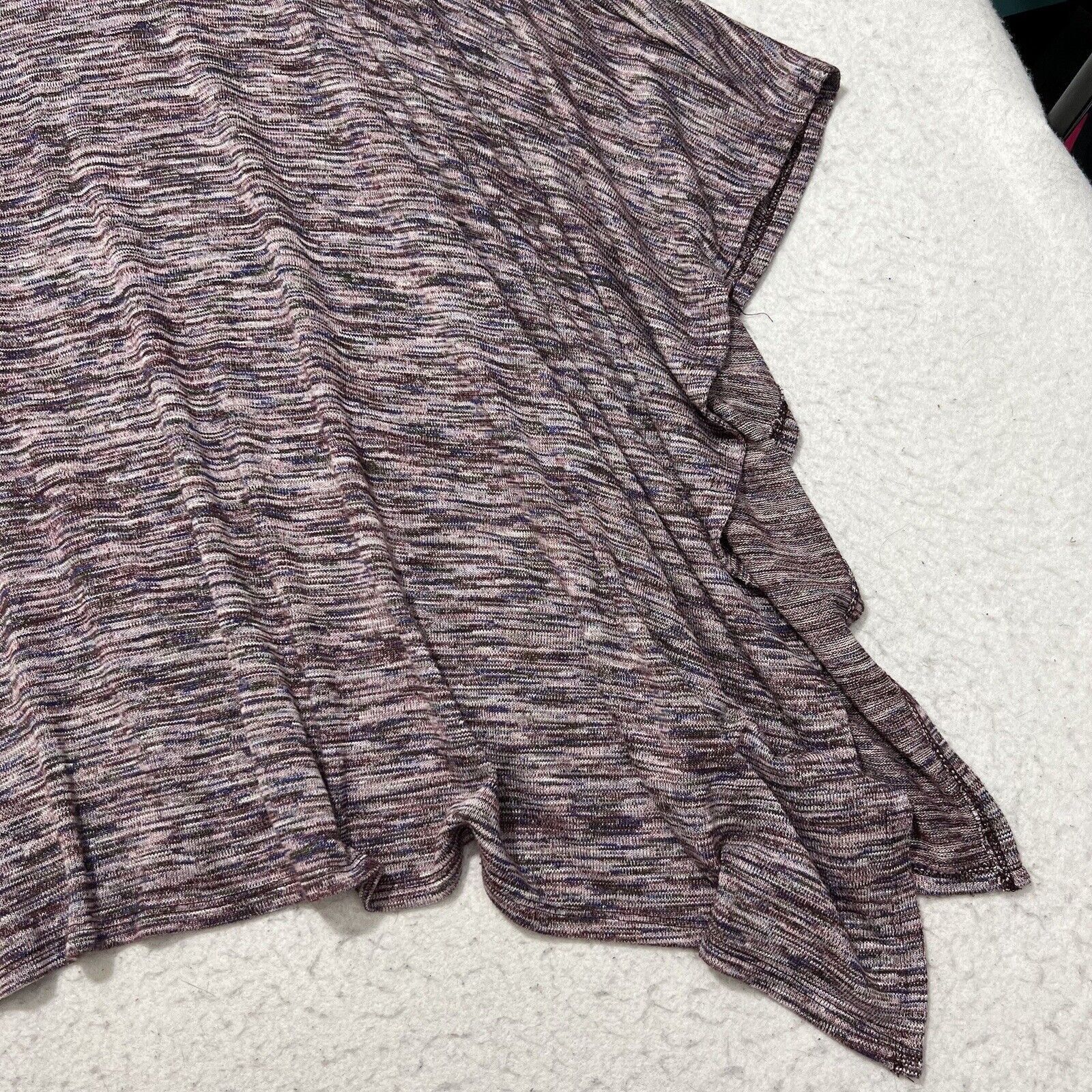 Target Basics Knox Rose Oversized Short Sleeve Ombre Purple Boho Sweater Size M / US 6-8 / IT 42-44 - 5 Thumbnail