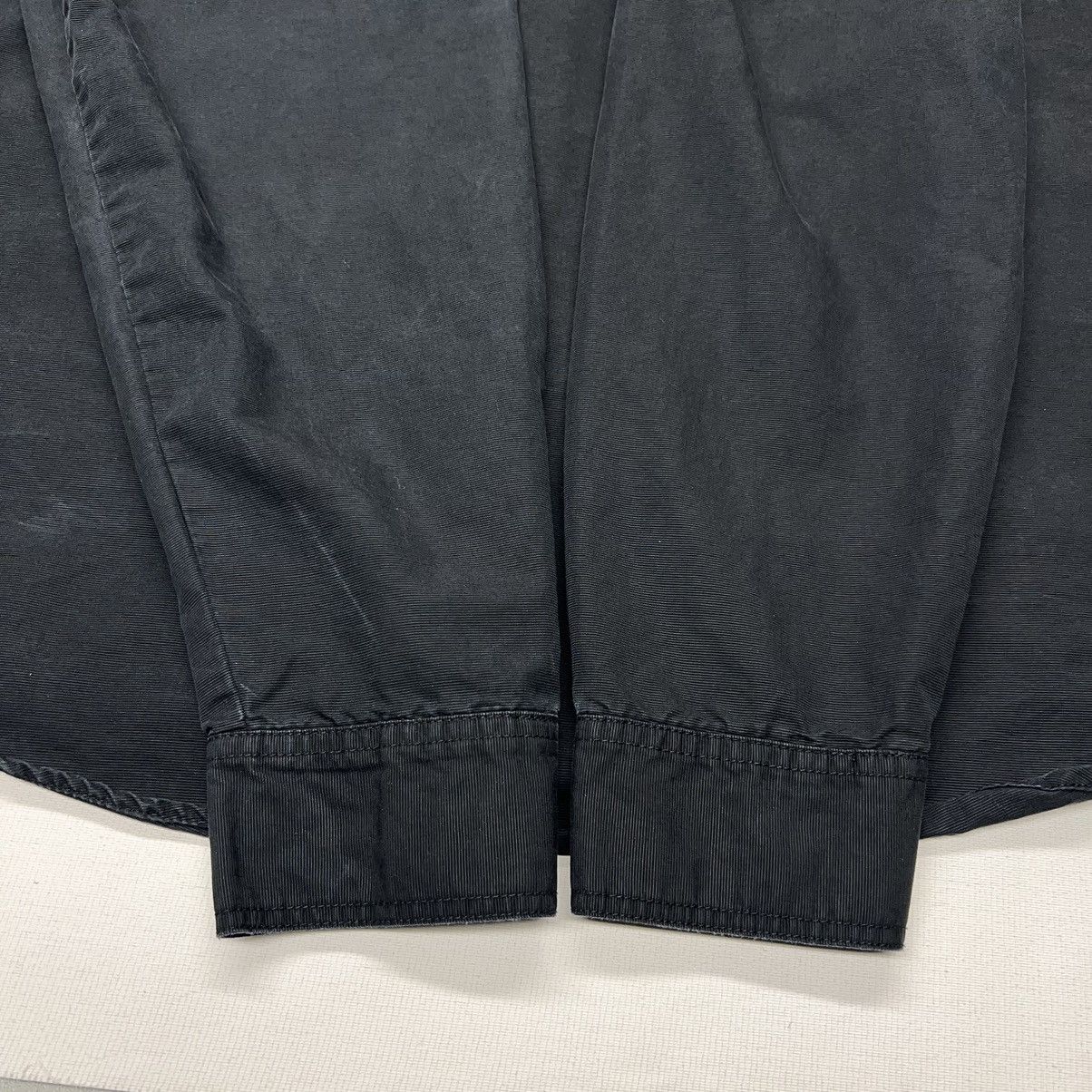 Harley Davidson × Vintage Harley Davidson Button Up Shirt Black Embroidered Logo Biker Size US XL / EU 56 / 4 - 20 Thumbnail