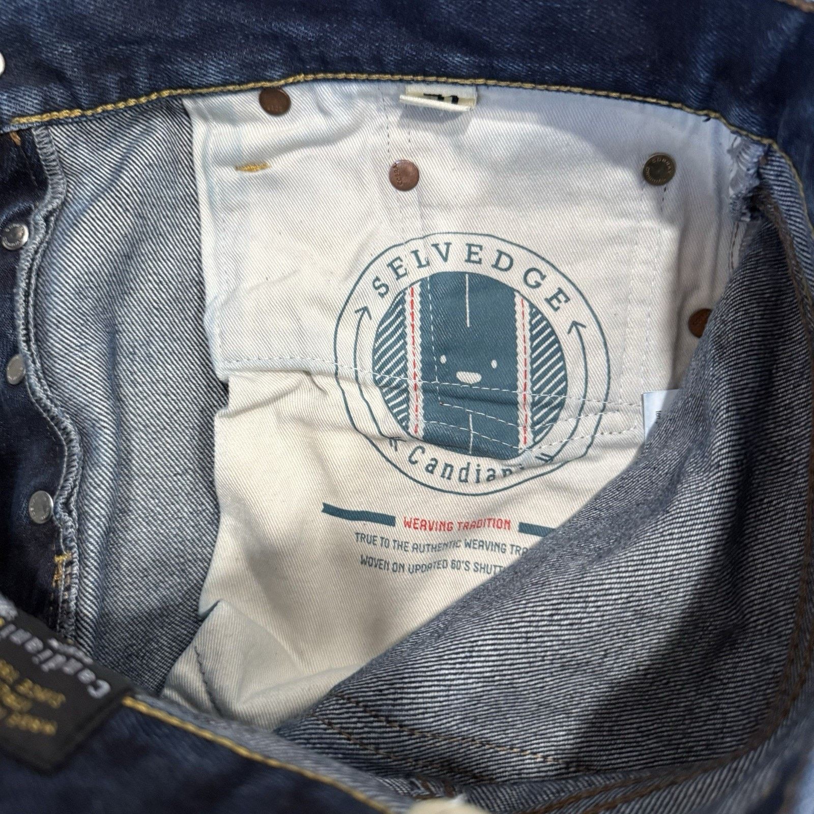 C.O.F. Studio COF Studio Jeans 32 Blue Dark Wash Minimalist Workwear Size US 32 / EU 48 - 7 Thumbnail