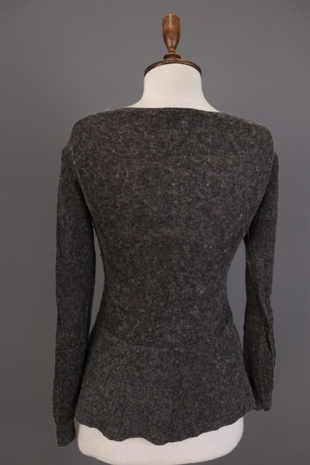 Lanvin Lanvin Gray Alpaca Wool Knitted Pullover Sweater Size S Size S / US 4 / IT 40 - 11 Thumbnail