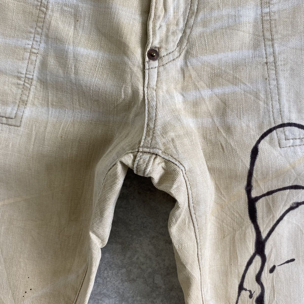 Sugar Cane Gowest Ebisunishi Japan Works/Military Splatter Denim Jeans Size US 34 / EU 50 - 11 Thumbnail