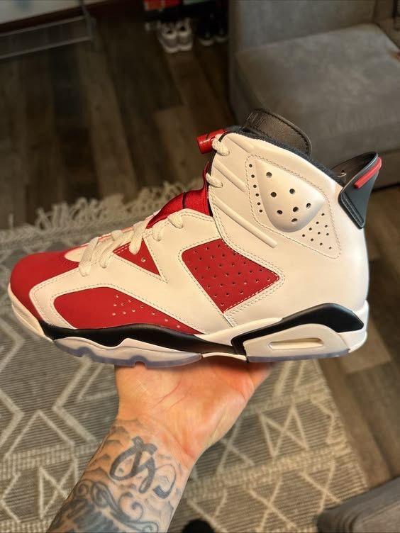 Jordan Brand Jordan 6 carmind Size US 11.5 / EU 44-45 - 5 Thumbnail