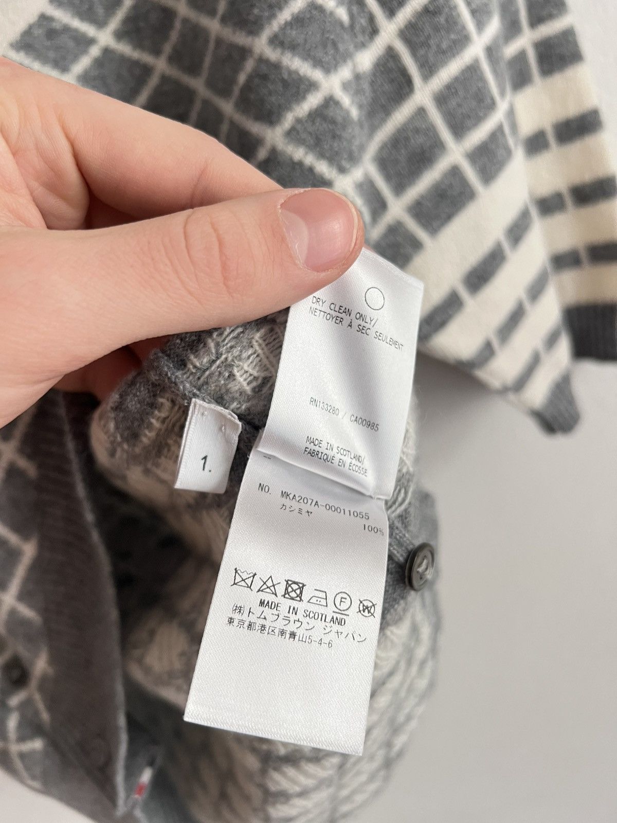 Thom Browne Thom Browne “swimmer” short sleeve cashmere sweater Size M / US 6-8 / IT 42-44 - 5 Thumbnail