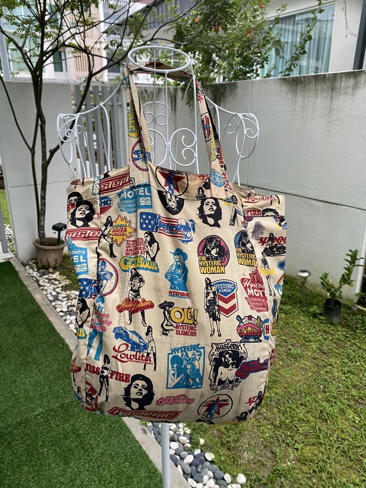 Hysteric Glamour Tote Bag Full Print Japan 🇯🇵 Rare design