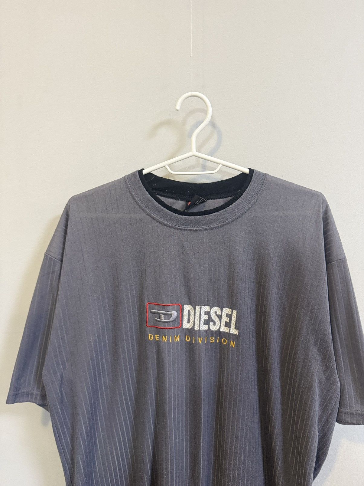 Diesel Diesel Logo Tee Vintage Size US XL / EU 56 / 4 - 2 Thumbnail