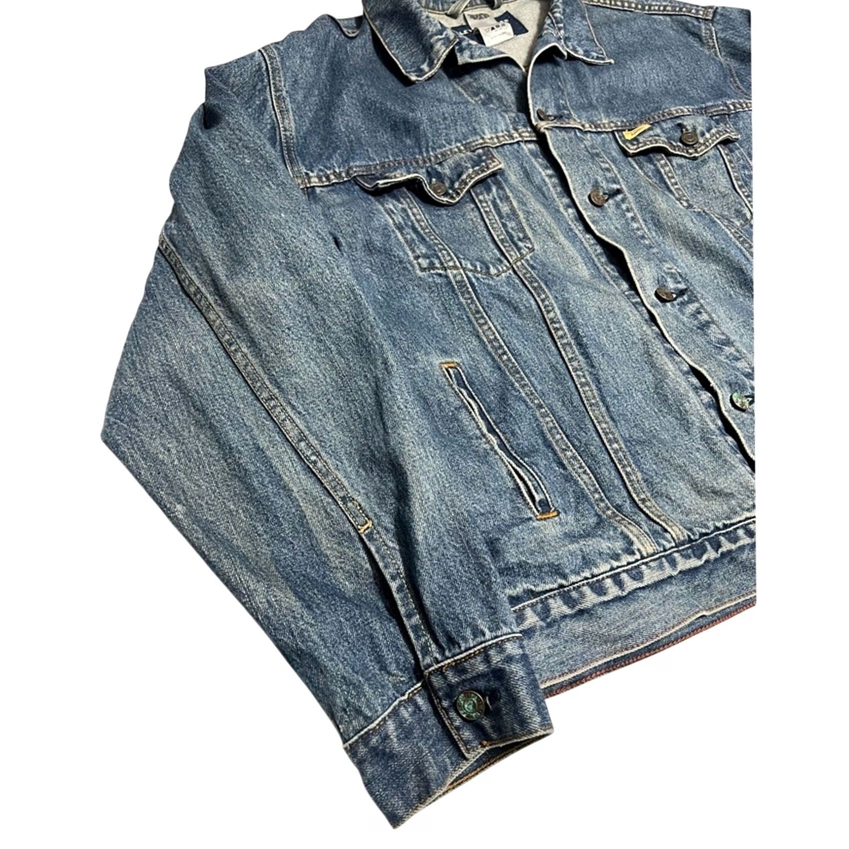 Levi's Levi's Denim Jacket Signature Button Down Jacket Bomber Jacket Men XL Blue Cotton Blend Regular Size XL Mens Size US XL / EU 56 / 4 - 3 Thumbnail