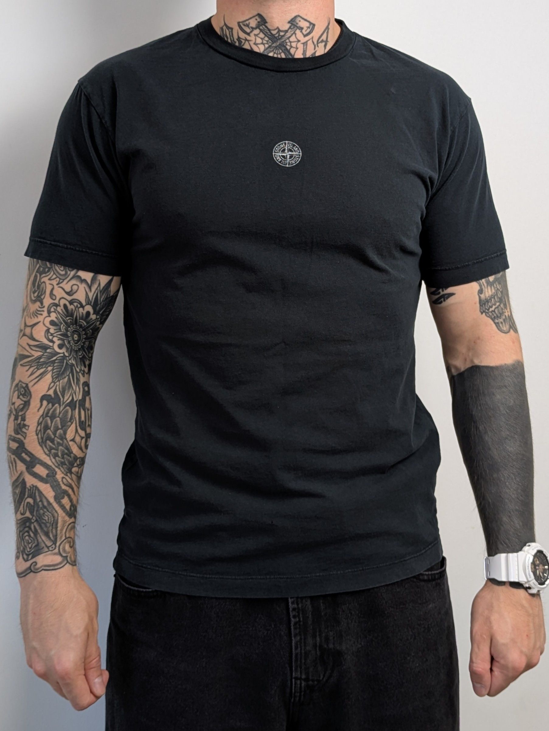 Stone Island Stone Island | Compass Logo Front & Back | Size M Size US M / EU 48-50 / 2 - 1 Thumbnail