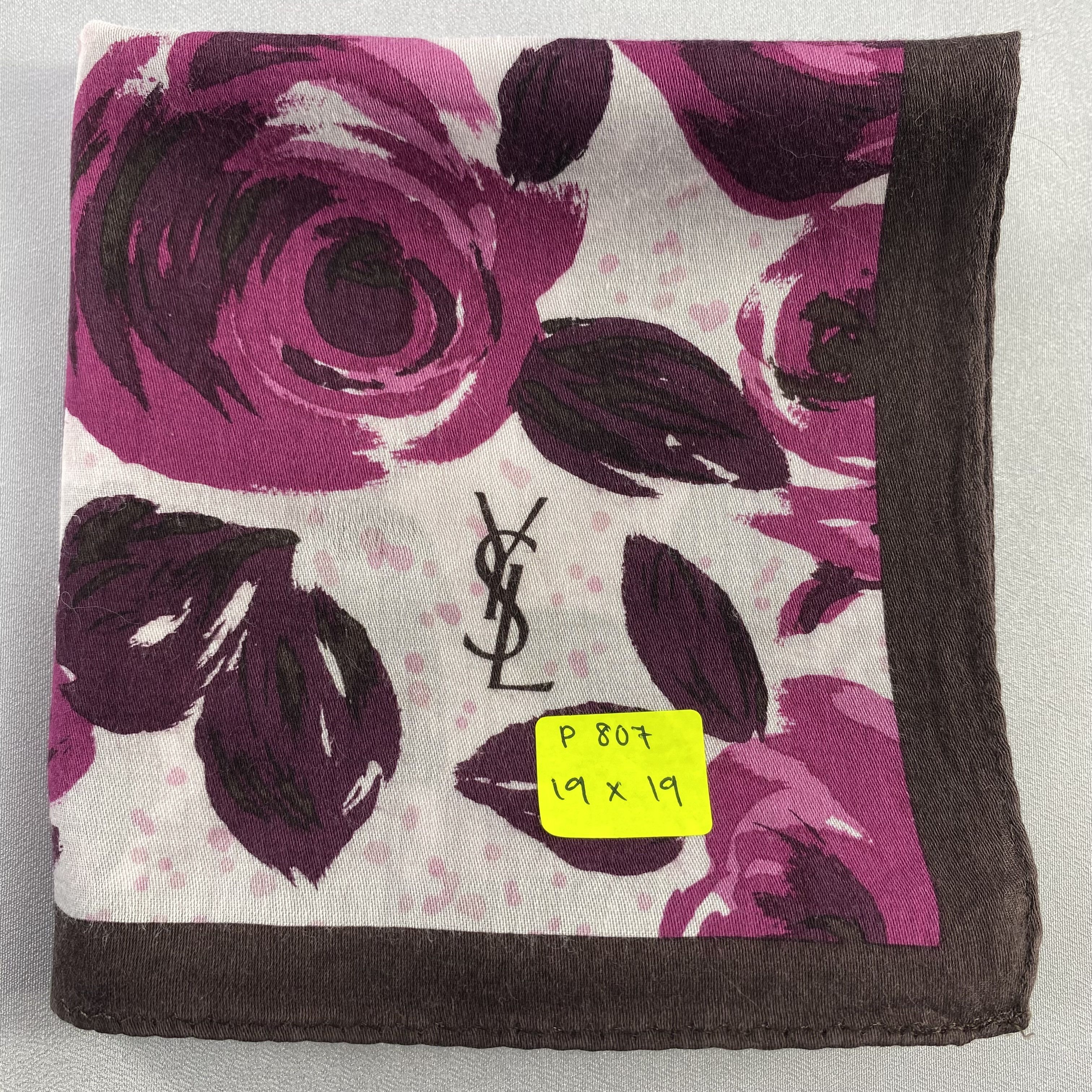 Vintage × Yves Saint Laurent Yves Saint Laurent Neckerchief / Handkerchief-P807 Size ONE SIZE - 5 Thumbnail