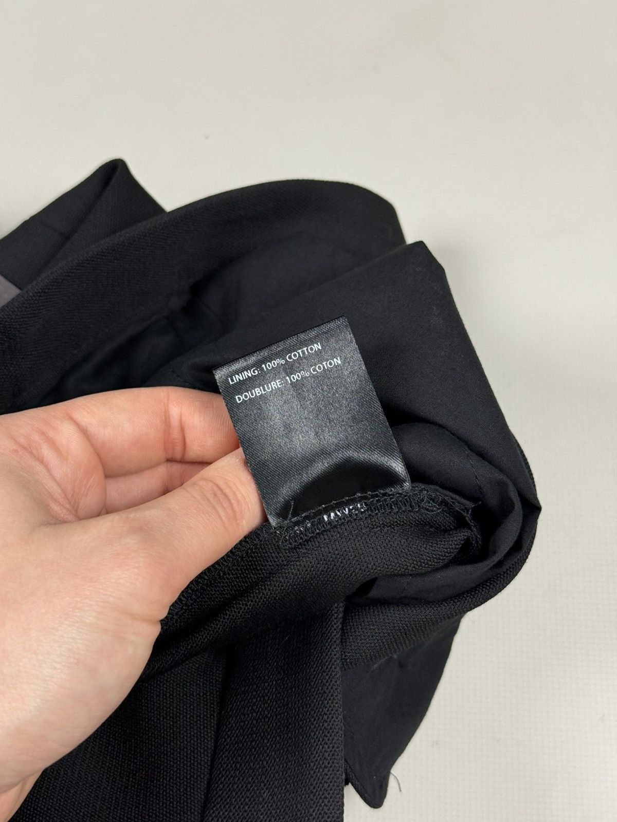 Haider Ackermann BNWT! Haider Ackermann Fleece Wool Dress Pants Trousers Size 24" / US 00 / IT 34 - 14 Thumbnail