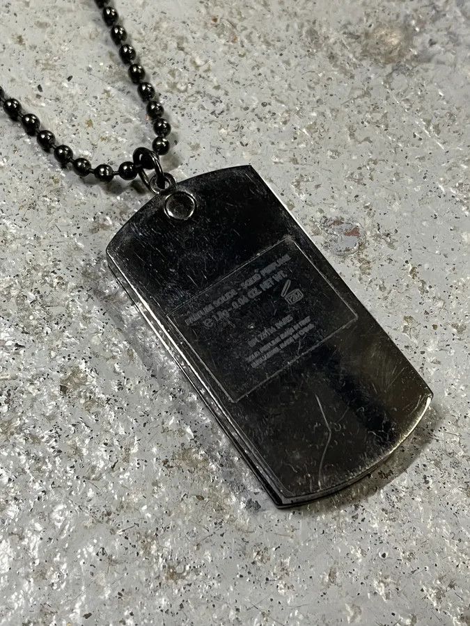Jean Paul Gaultier Jean Paul Gaultier Steel Dog Tags Necklace Size ONE SIZE - 8 Thumbnail