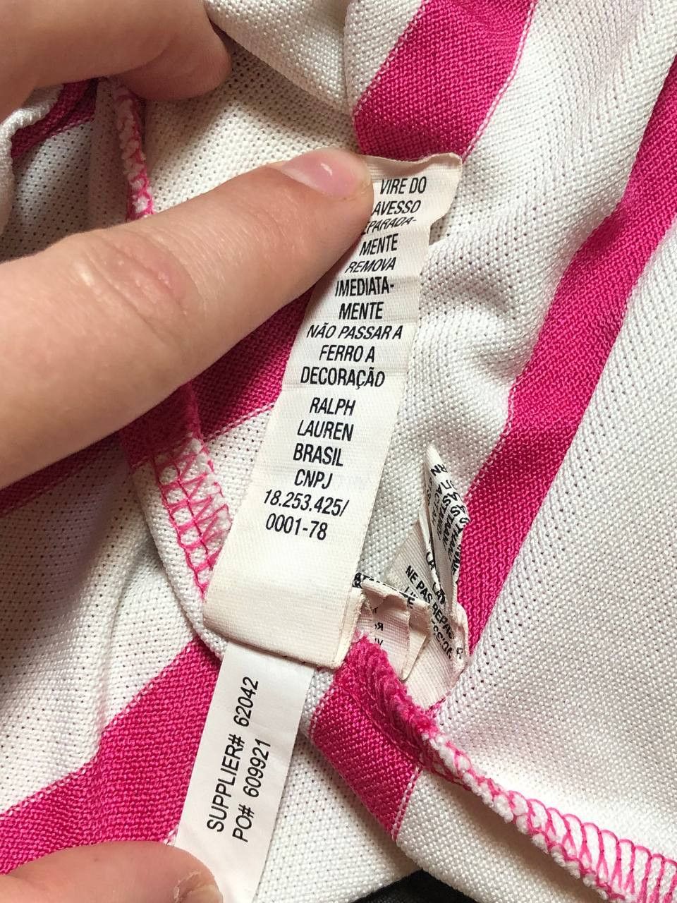 Polo Ralph Lauren Vintage Polo Ralph Lauren Striped Polo Size M Size US M / EU 48-50 / 2 - 14 Thumbnail