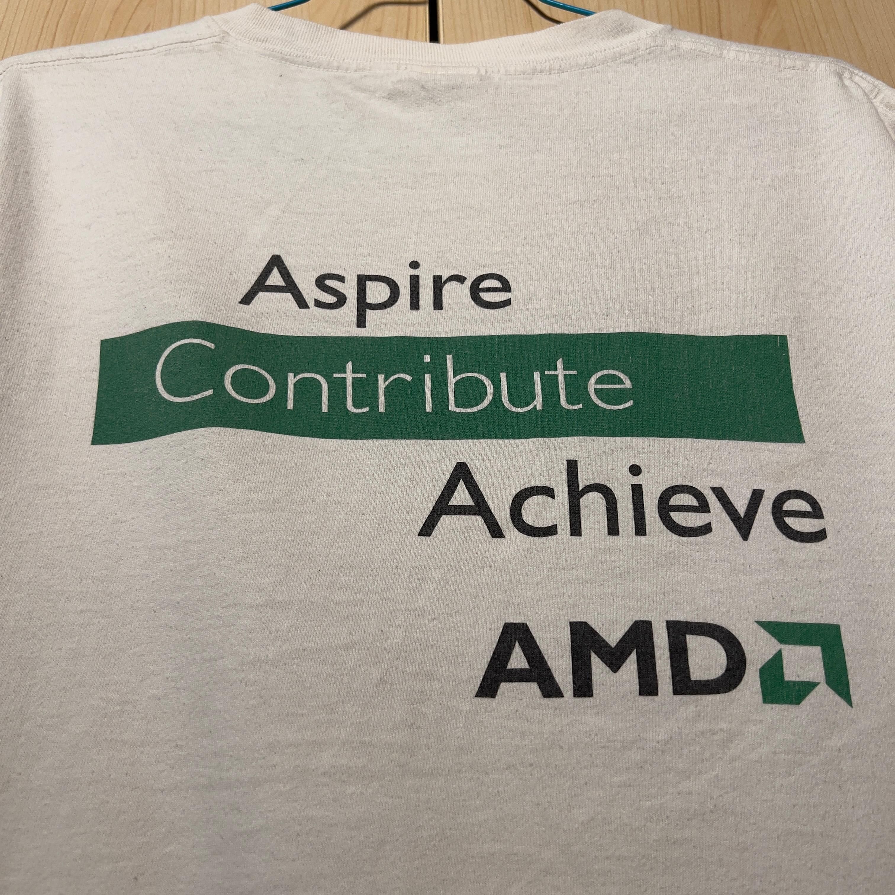 Arts & Science Vintage Y2K AMD Campus Promo Tee Shirt Sz L 64 athlon nvidia Size US L / EU 52-54 / 3 - 4 Thumbnail