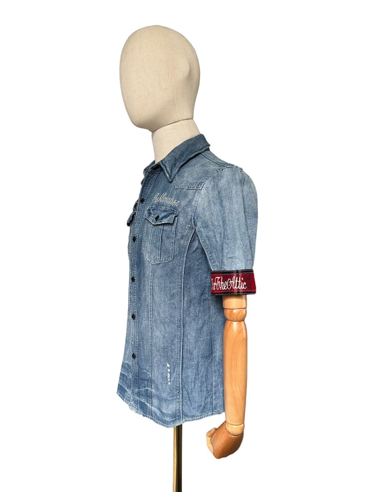 If Six Was Nine 00's Semanticdesign x In The Attic denim shirt Size US M / EU 48-50 / 2 - 9 Thumbnail