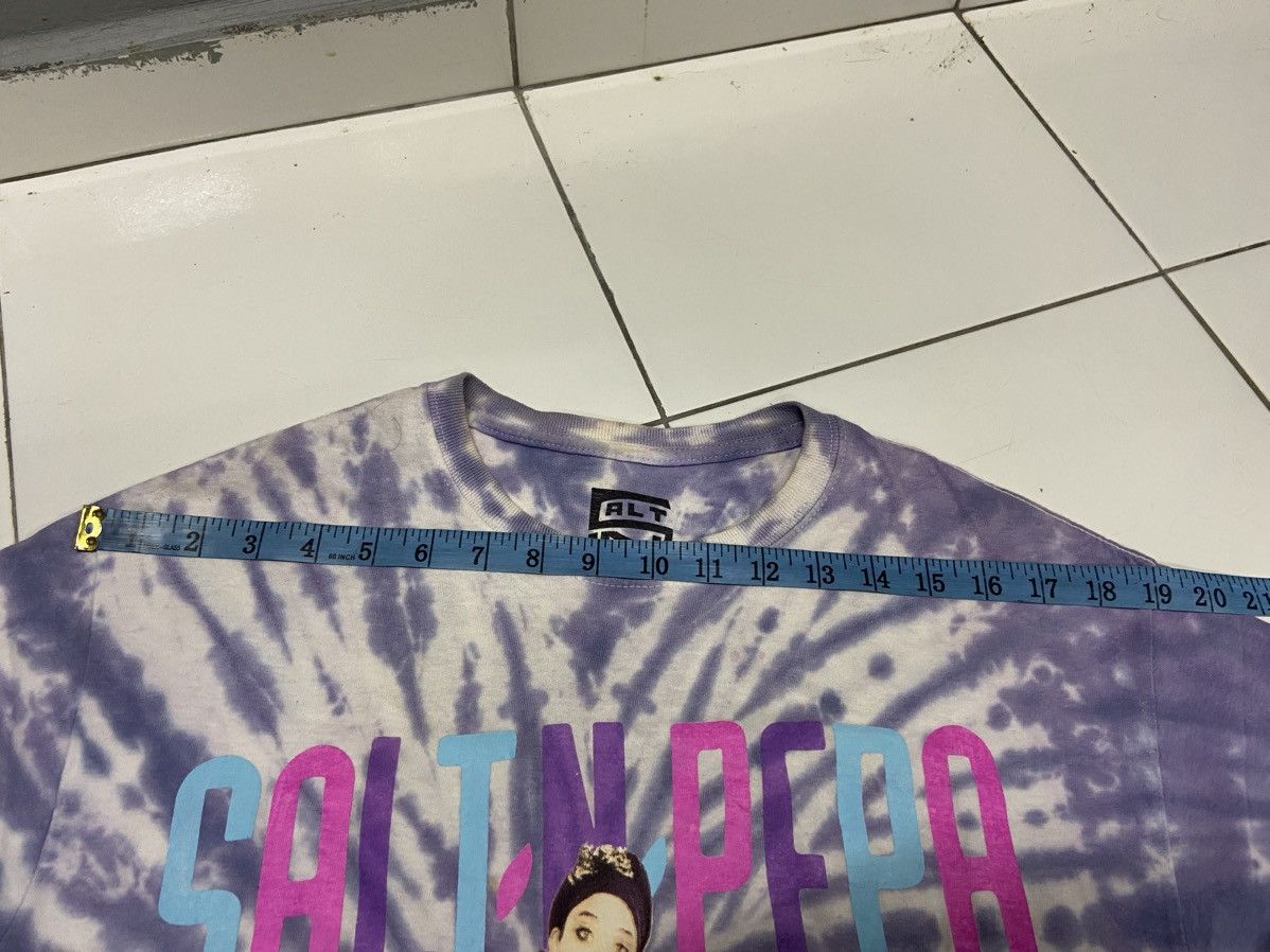 SALT N PEPA HIP HOP DUO BAND TIE DYE TEE SHIRT