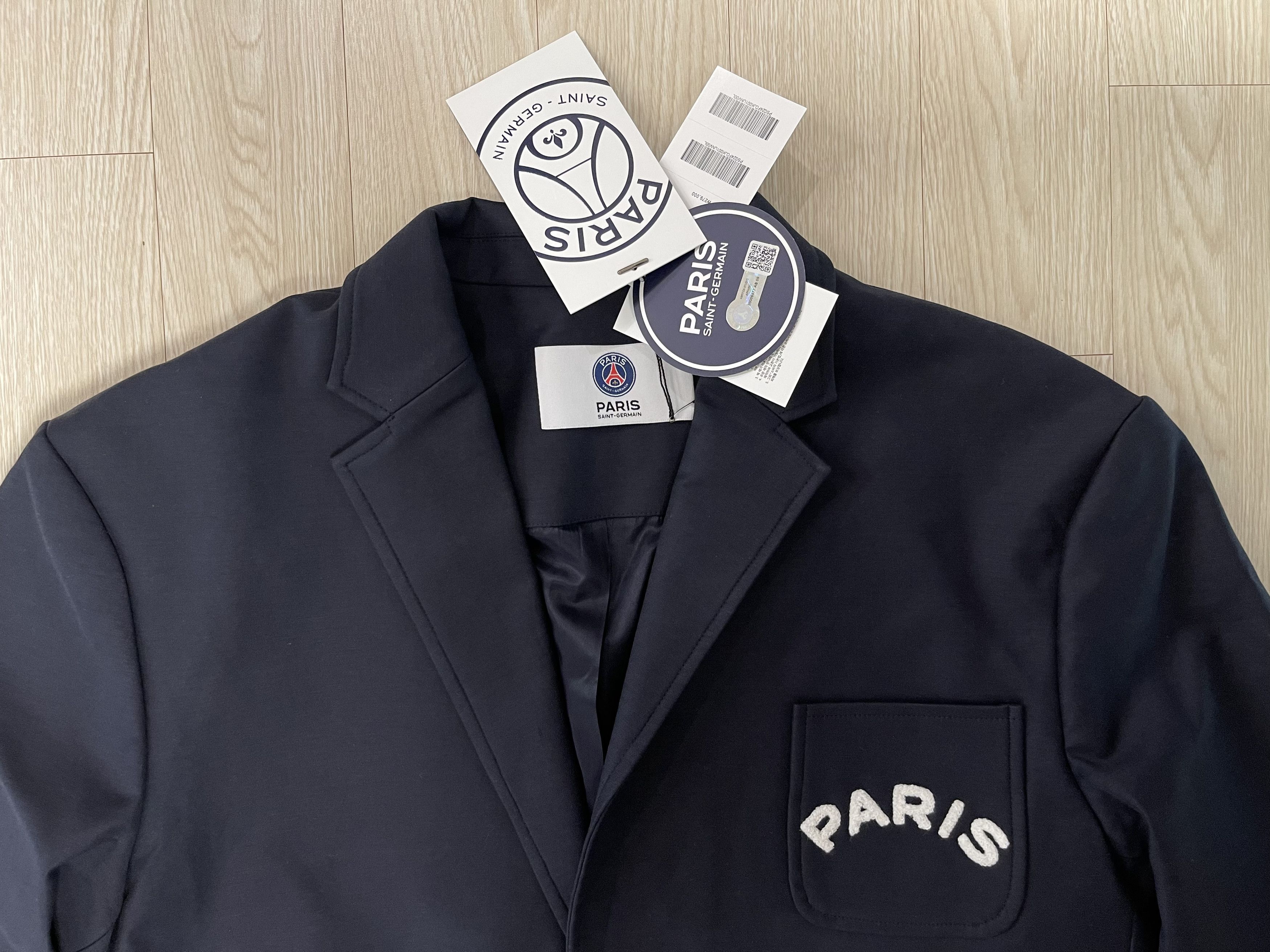 Other PSG Paris Saint-Germain COTTON BLAZER NAVY Size US L / EU 52-54 / 3 - 2 Thumbnail