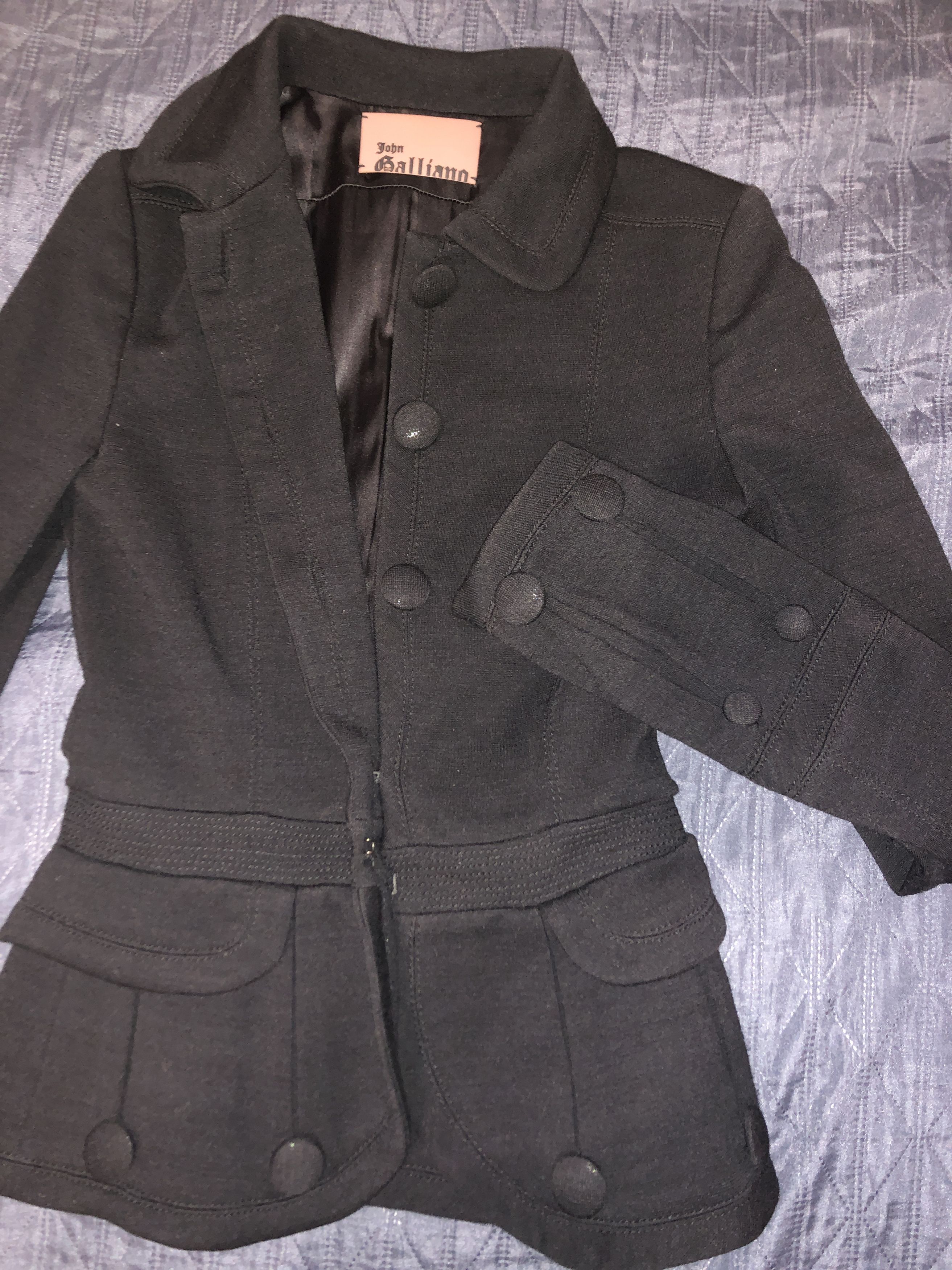 John Galliano Embellished Shaped Jacket Size S / US 4 / IT 40 - 11 Thumbnail