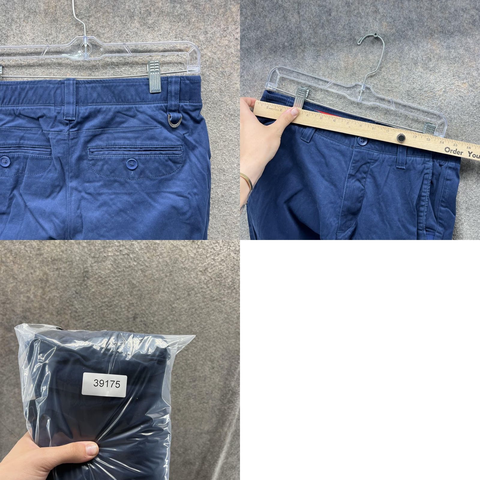 Under Armour Under Armour Pants Mens 32x30 Blue Golf Chino Woven Performance Casual Pants Mens 32 Regular Navy Size US 32 / EU 48 - 8 Thumbnail