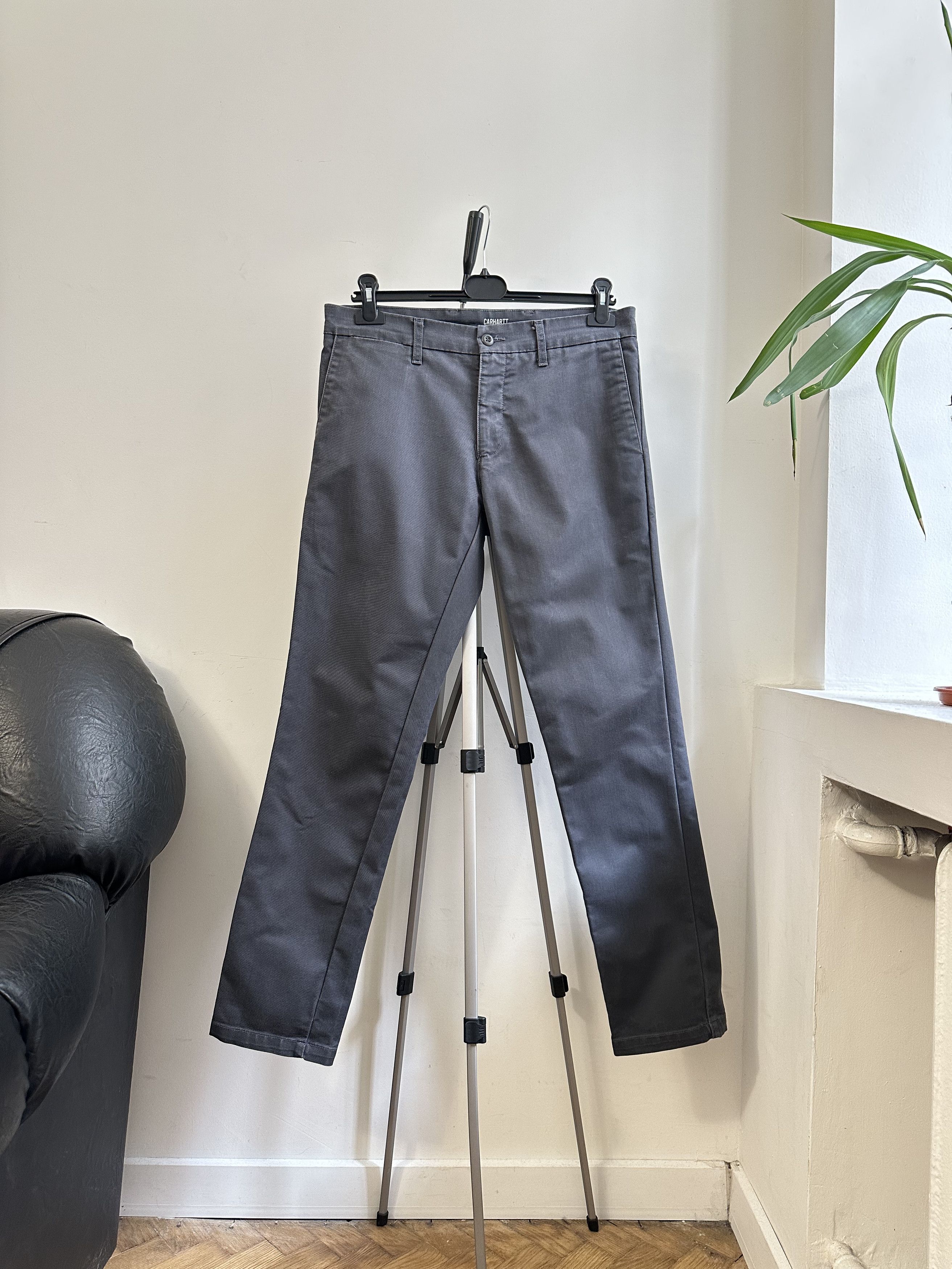 Carhartt Wip Carhartt WIP Sid Pant 32x30 Gray Size US 32 / EU 48 - 4 Thumbnail