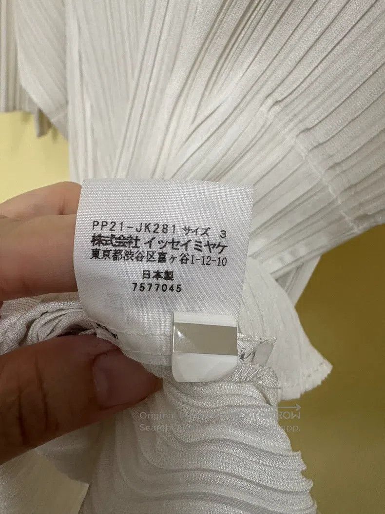 Issey Miyake Issey Miyake Cream Top Size L / US 10 / IT 46 - 5 Thumbnail