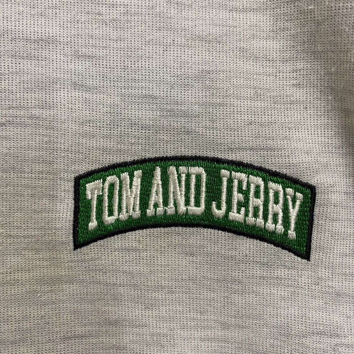 Cartoon Network × Disney × Japanese Brand Tom n Jerry Big Logo Crewneck Sweatshirt Size US XL / EU 56 / 4 - 11 Thumbnail