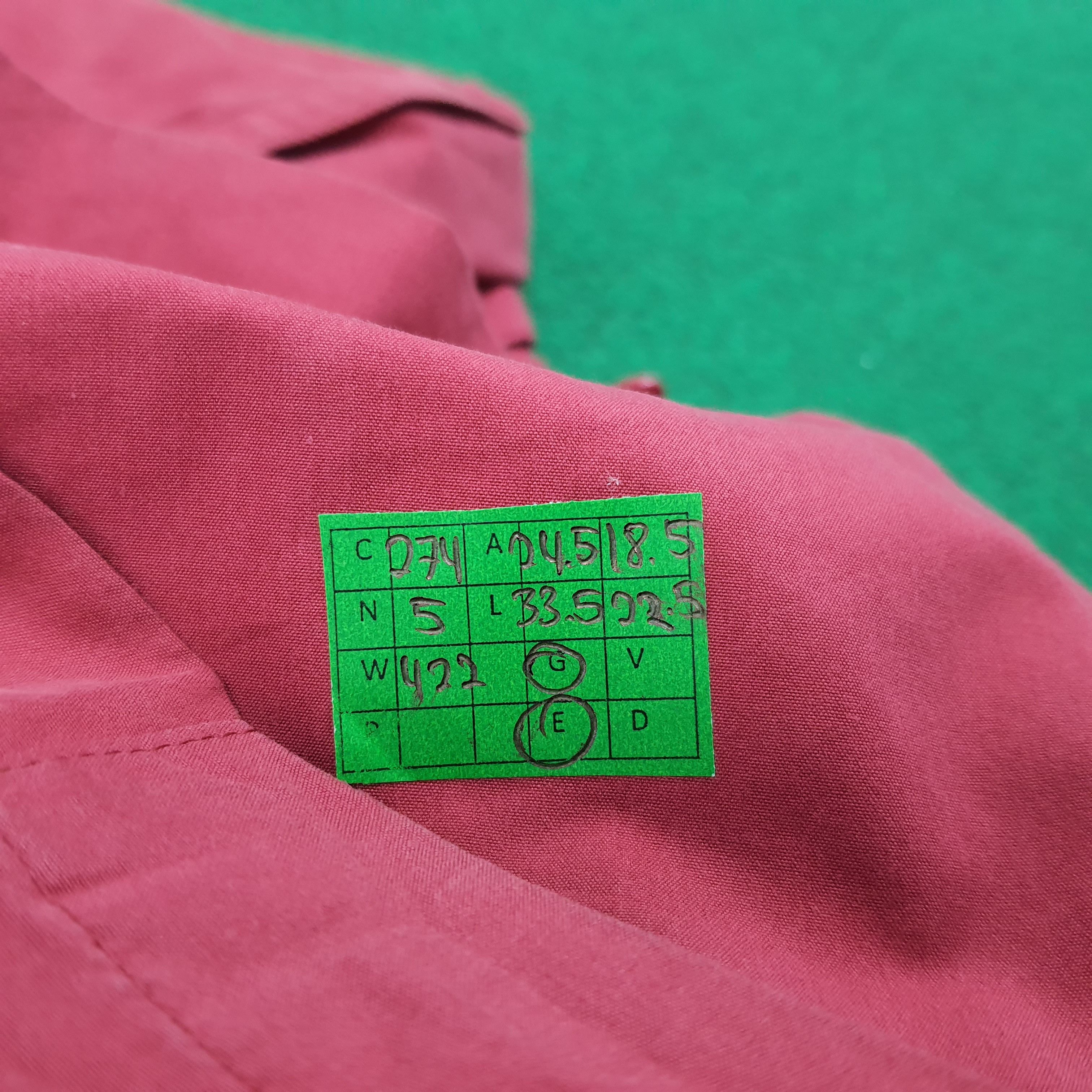 Burberry Vintage Burberry's Red Anorak Custom Logo Jacket C274N5 Size US L / EU 52-54 / 3 - 11 Thumbnail