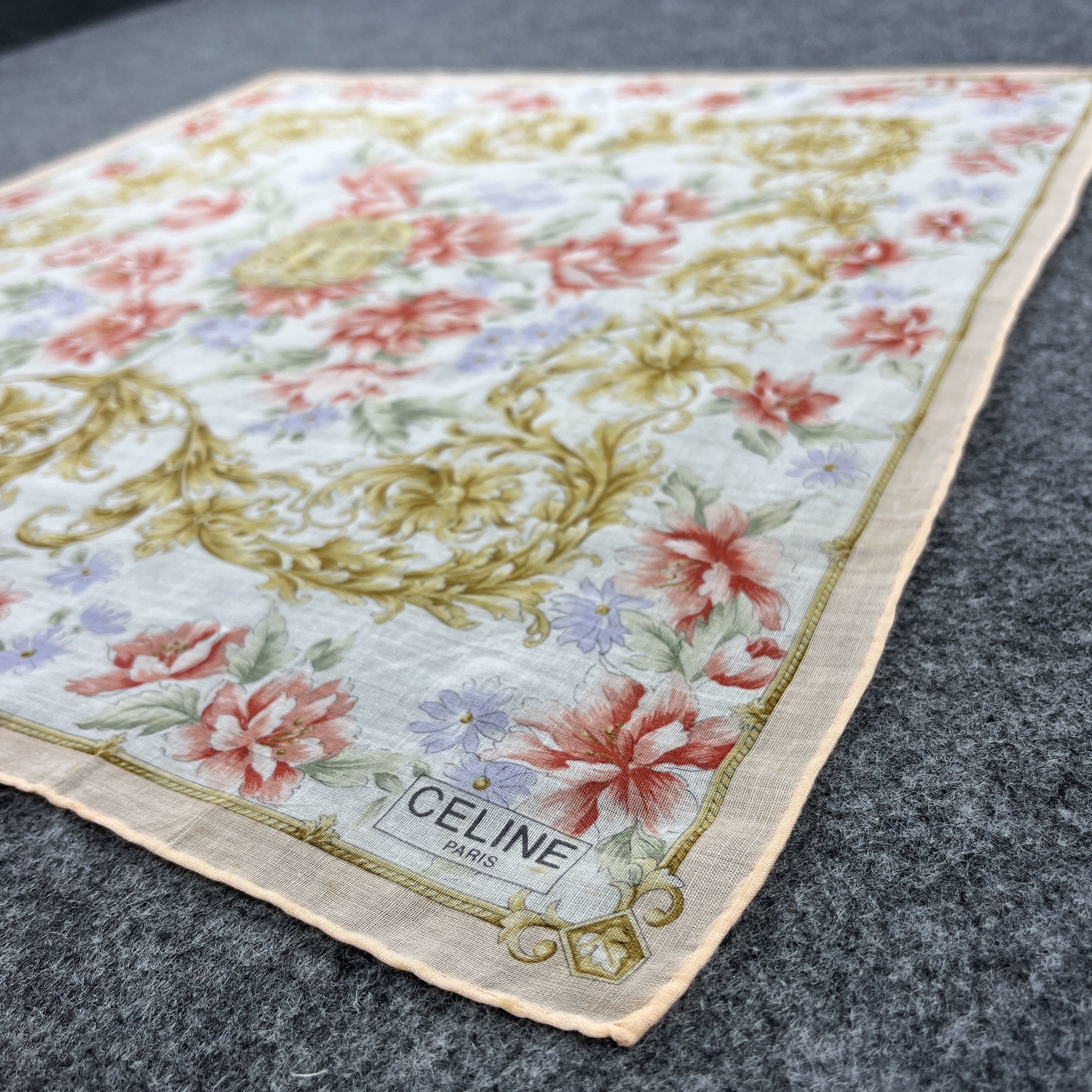 Celine Celine Handkerchief / Bandana / Neckerchief B598 Size ONE SIZE - 5 Thumbnail