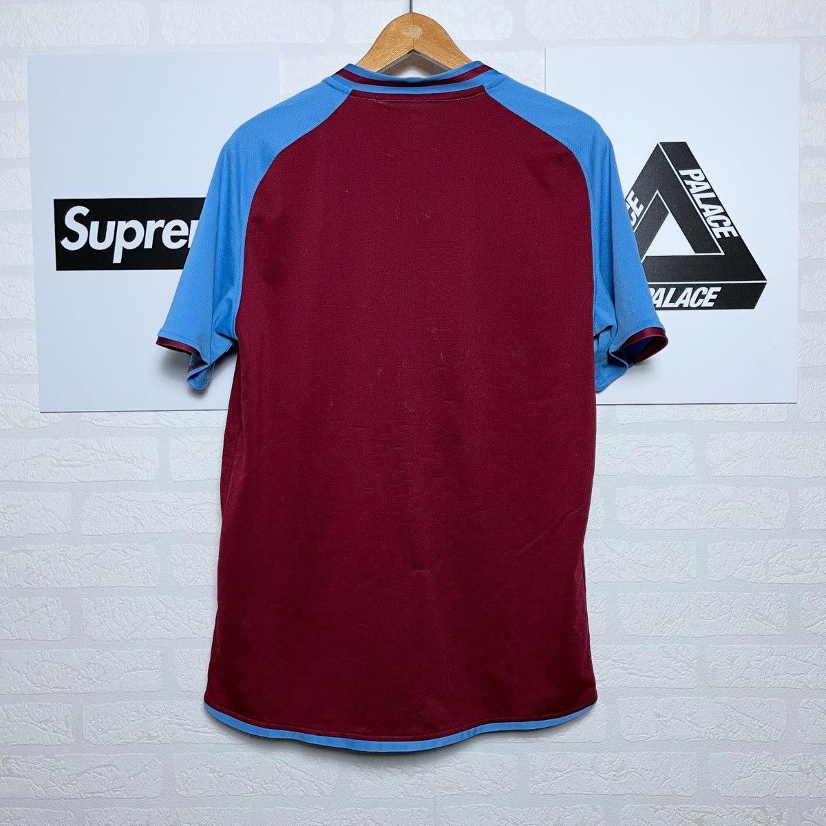 Nike Nike Aston Villa 2009-2010 Home Soccer Jersey Blokecore Size US M / EU 48-50 / 2 - 2 Thumbnail