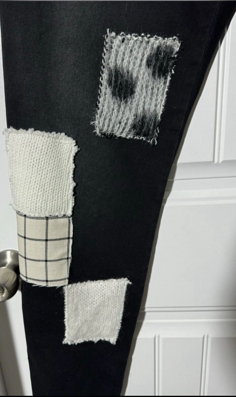 Marni 🔥 Marni Black Patchwork denim jeans sz36 ! Size US 36 / EU 52 - 7 Thumbnail