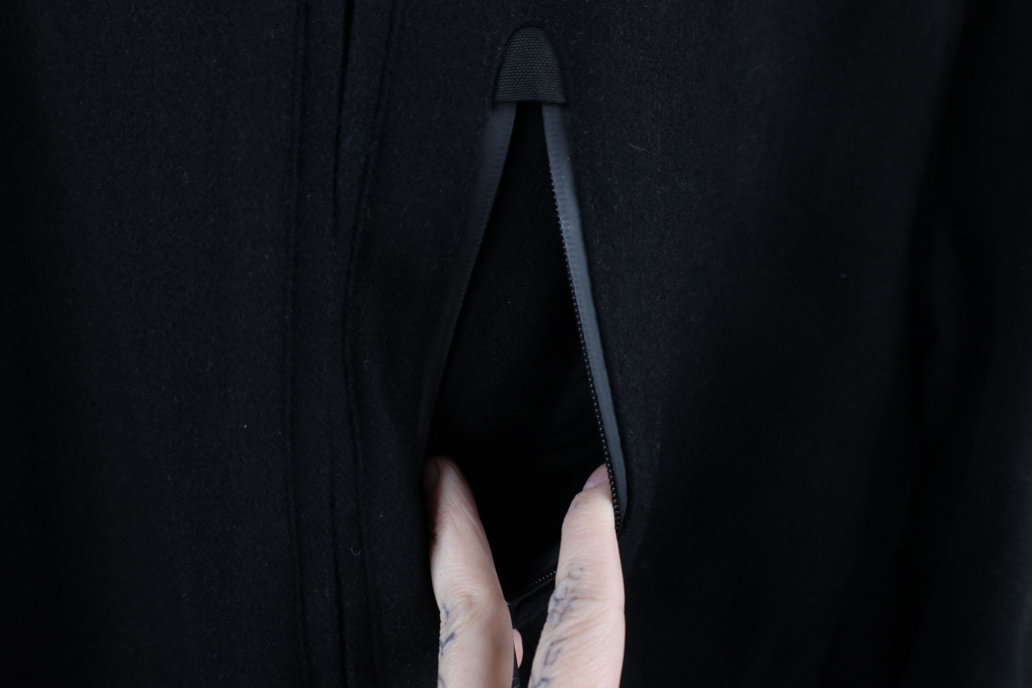 Tumi × Vintage Tumi T Tech Blend Hooded Quilt Lined Full Zip Jacket Black Size US M / EU 48-50 / 2 - 5 Thumbnail