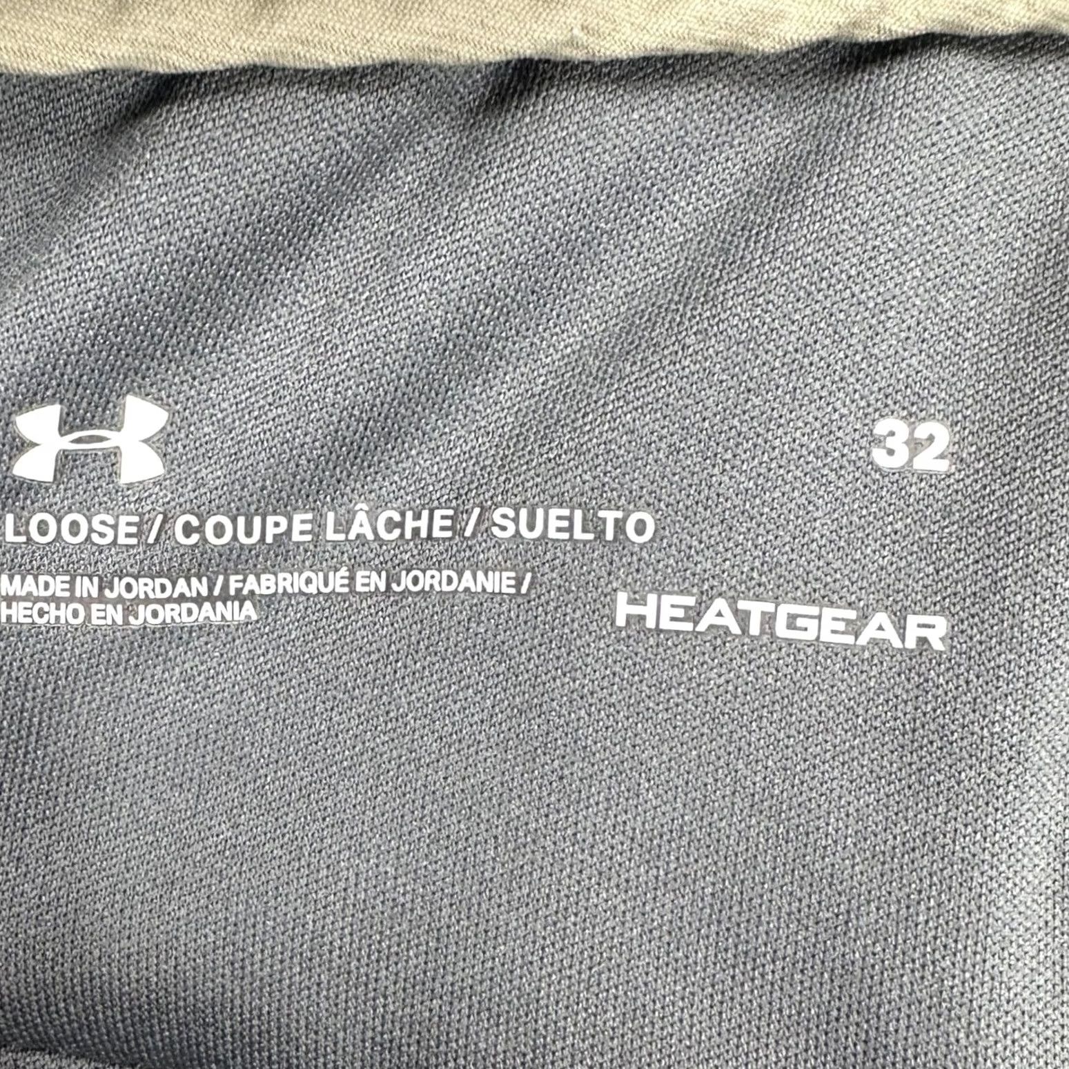Under Armour Under Armour Mens Hiking Shorts 32 Tan Nylon Blend Flat Front Stretch Heat Gear Outdoor Size US 32 / EU 48 - 3 Thumbnail