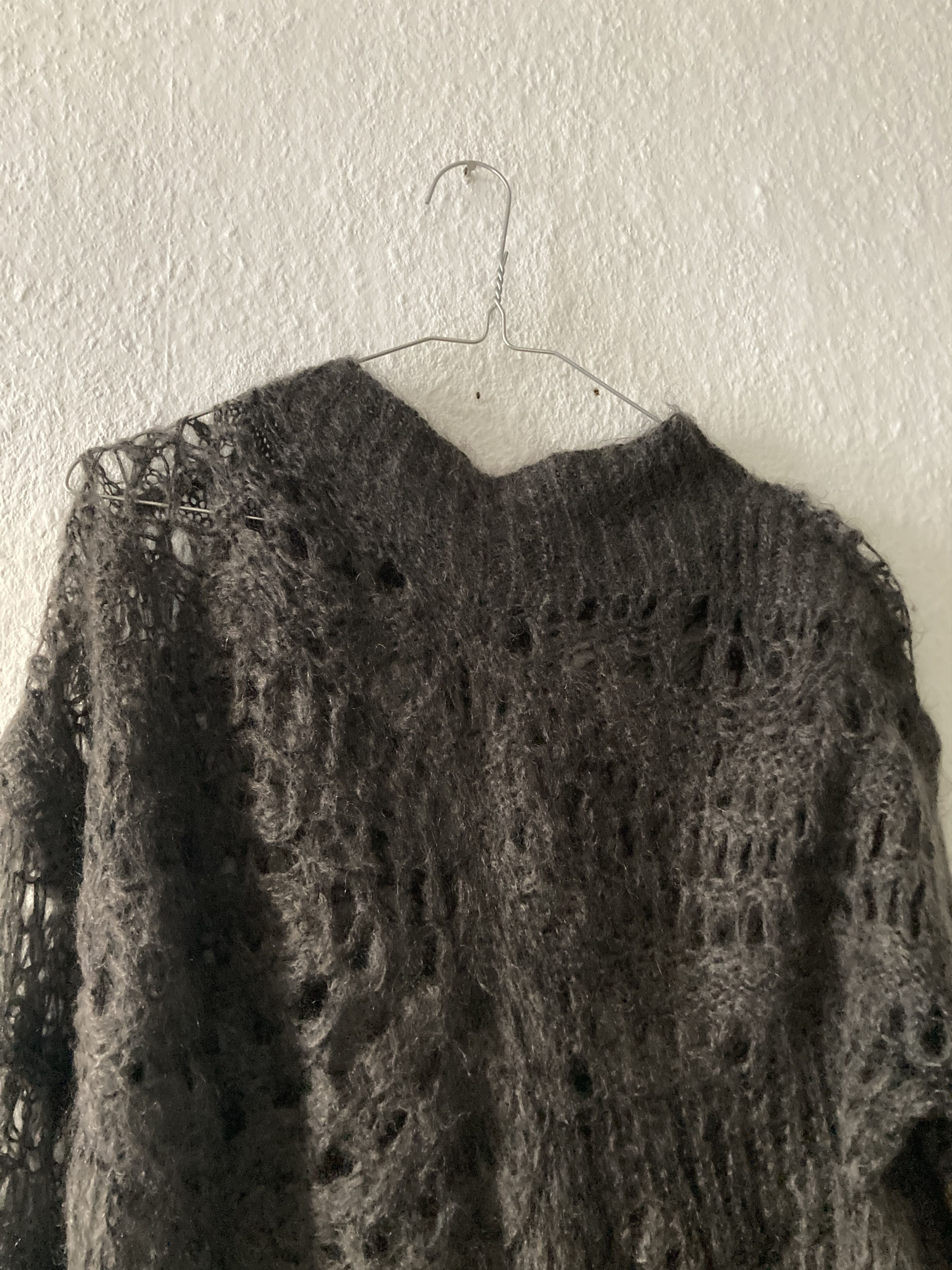 Rick Owens F/W 14 "MOODY" Sample Mohair & Silk Psycho Knit Rick Owens Size US M / EU 48-50 / 2 - 8 Thumbnail