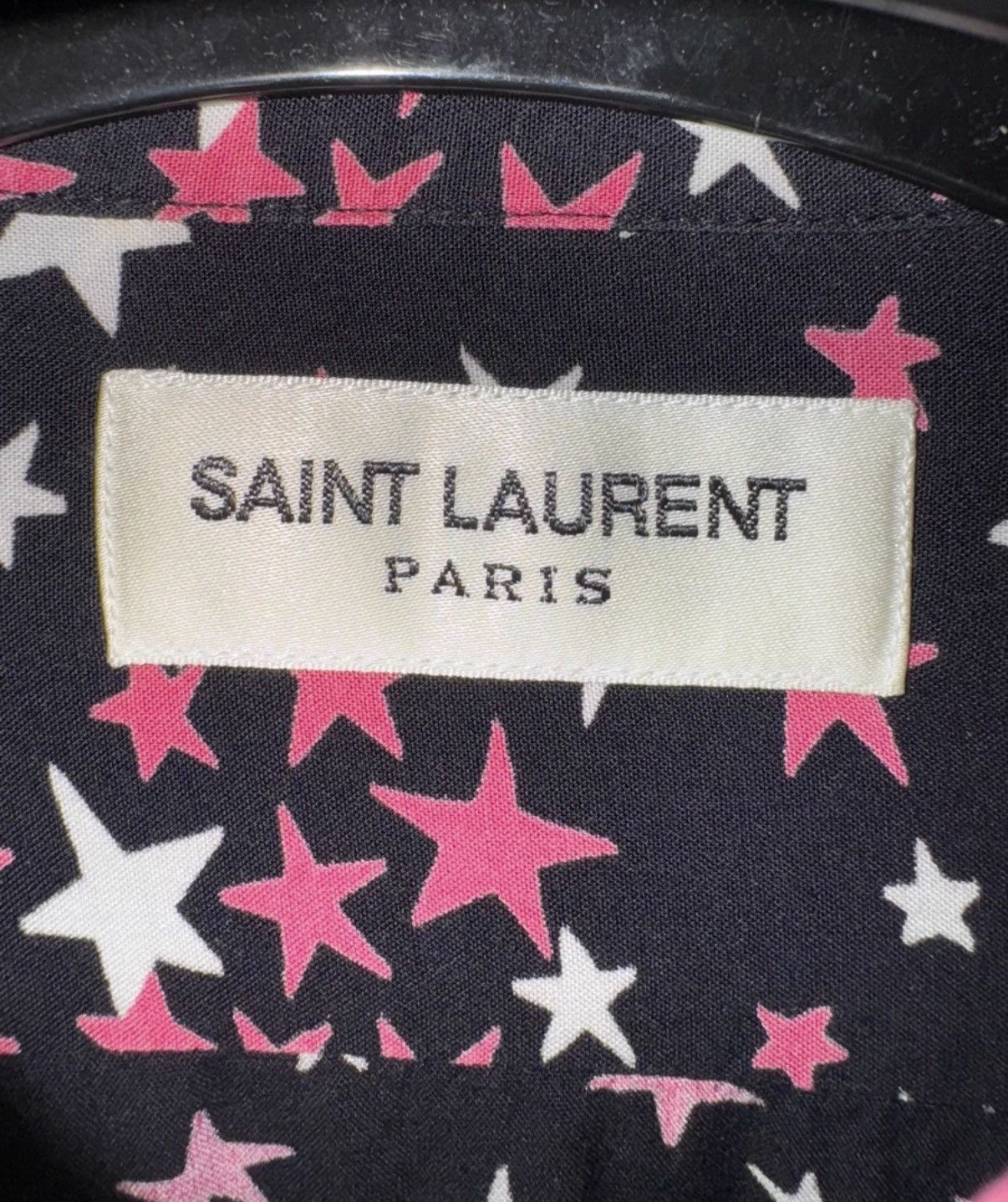Saint Laurent Paris Saint Laurent (SLP) 16FW Viscose Starry Sky Shirt Size US M / EU 48-50 / 2 - 5 Thumbnail
