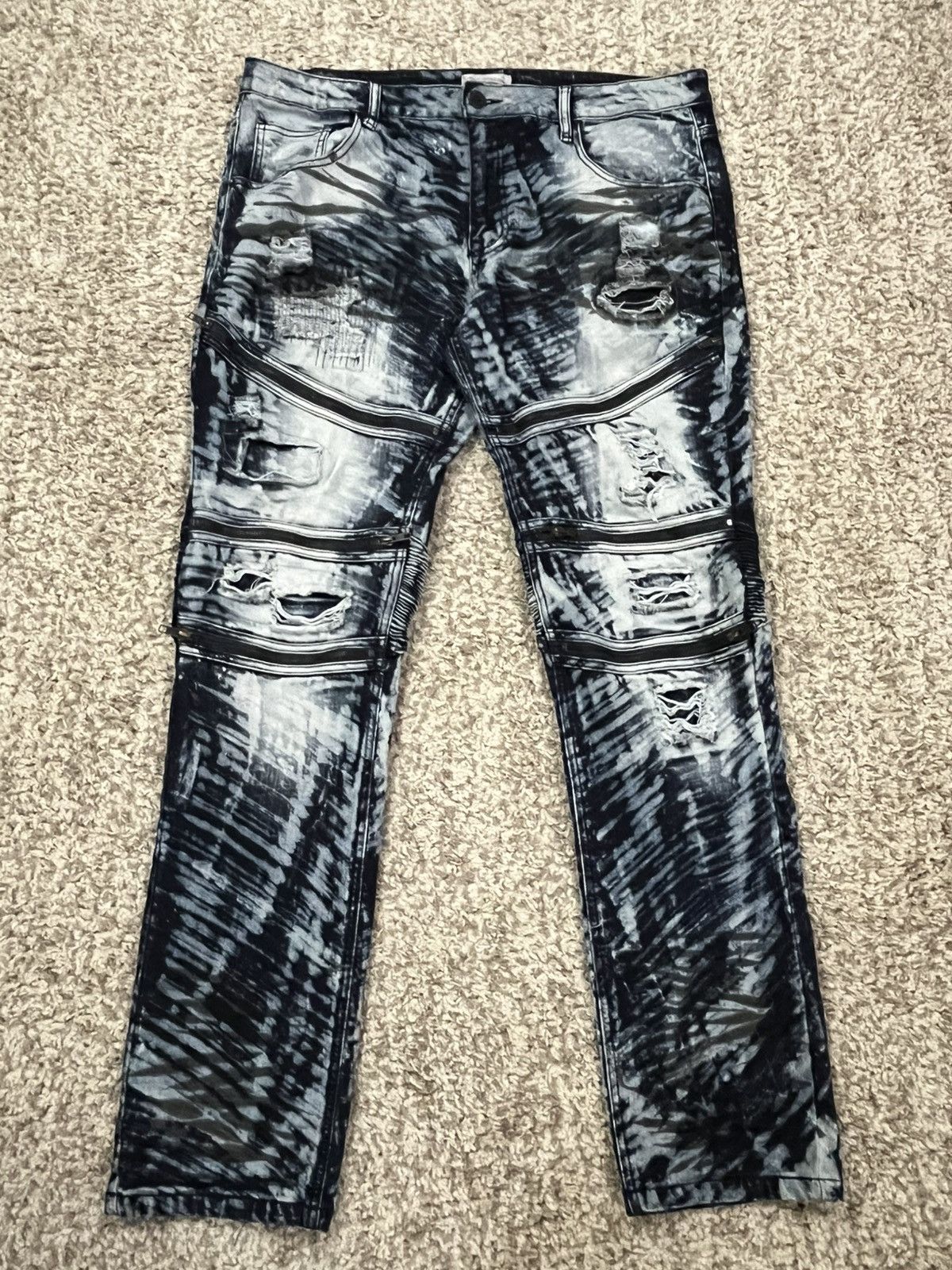 Smoke Rise Undercover Smoke Rise Distressed Boro Punk Jeans Size US 40 / EU 56 - 1 Thumbnail