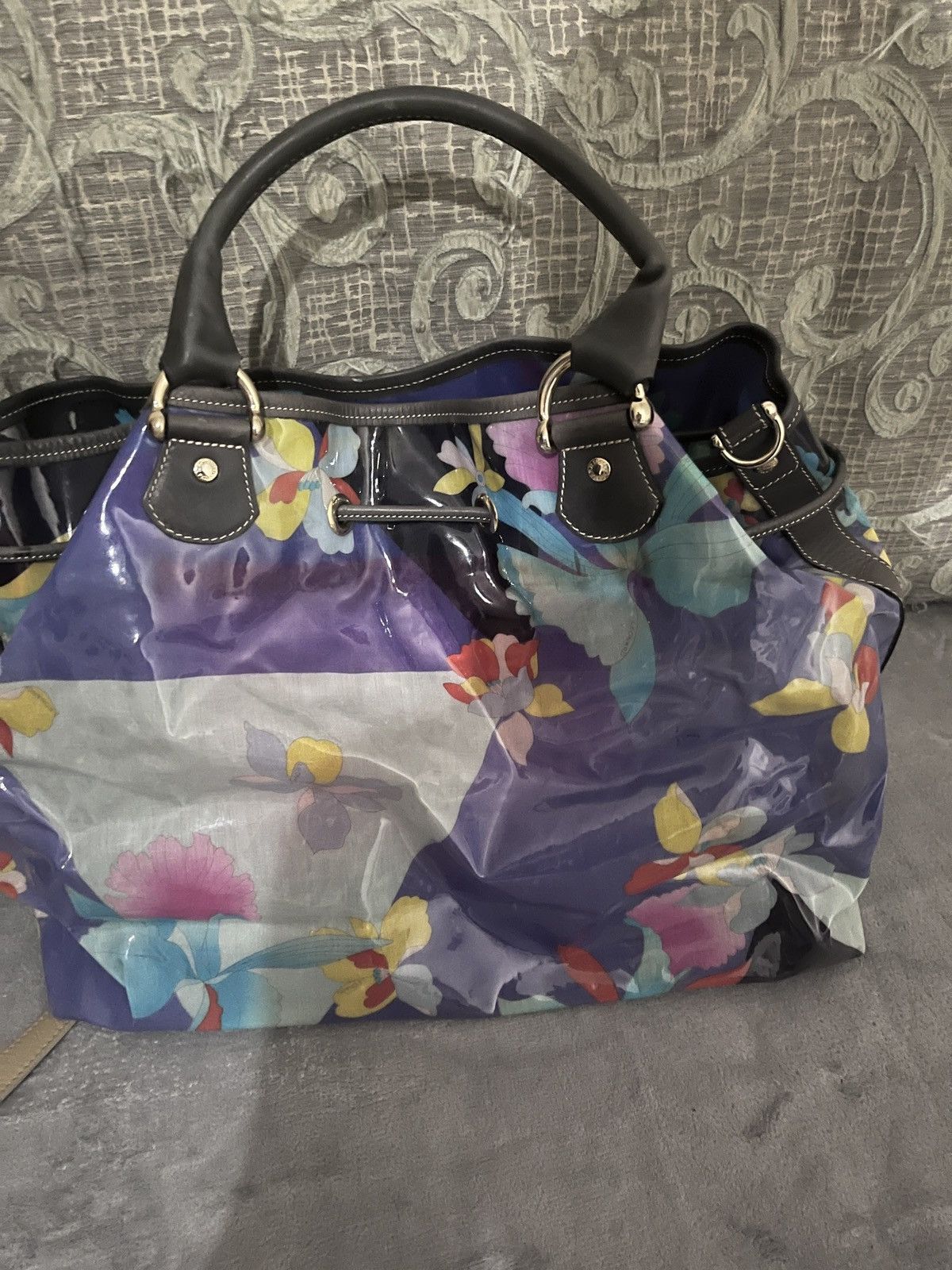 Leonard Paris Leonard Paris floral beach tote bag Size ONE SIZE - 7 Thumbnail