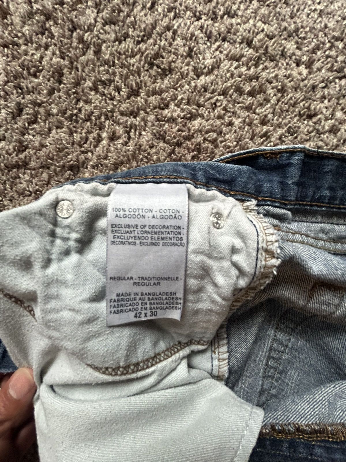 Levi's × Levi's Vintage Clothing × Vintage Vintage Levi 236 Denizen Baggy Jeans Size US 42 / EU 58 - 5 Thumbnail