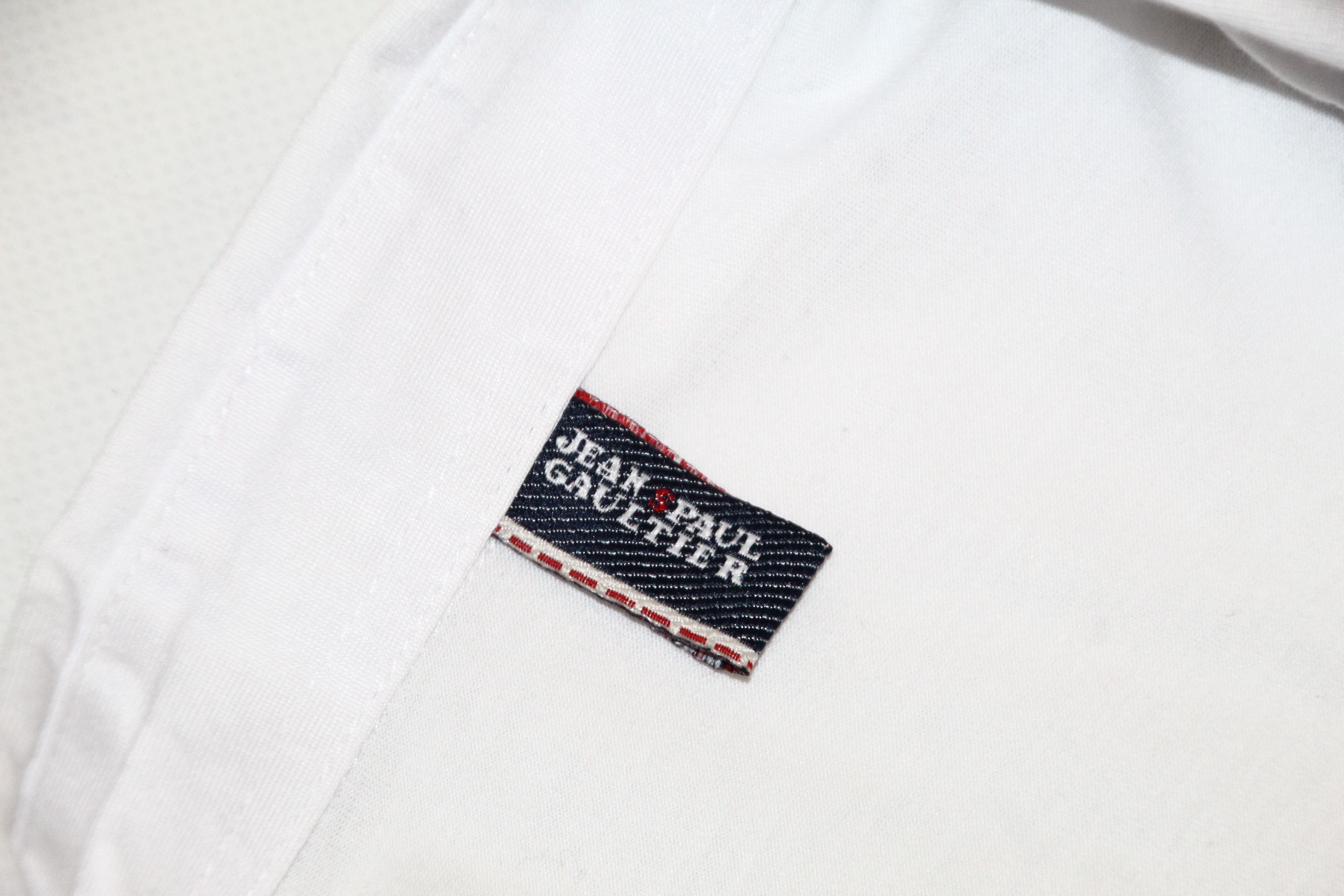 Jean Paul Gaultier Jean Paul Gaultier Signatured Slim Fit Cotton Jersey Shirt Size US L / EU 52-54 / 3 - 13 Thumbnail