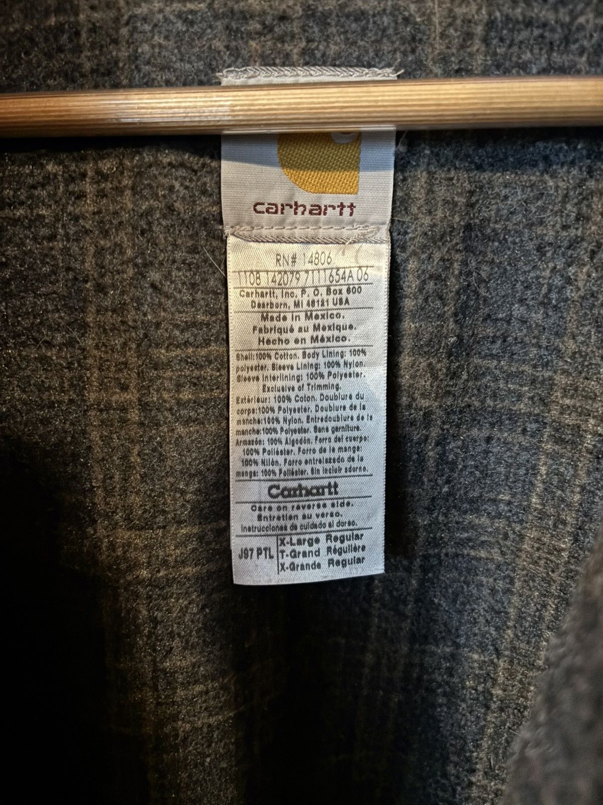 Carhartt Petrol Carhartt Detroit Jacket Grey Blue Cahrartt Jacket J97 Size US XL / EU 56 / 4 - 3 Thumbnail